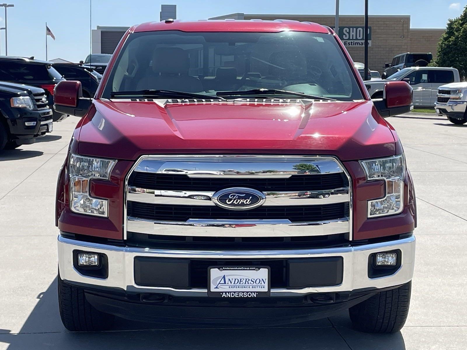 Used 2016 Ford F-150 Lariat SuperCrew Cab Styleside for sale in Lincoln NE