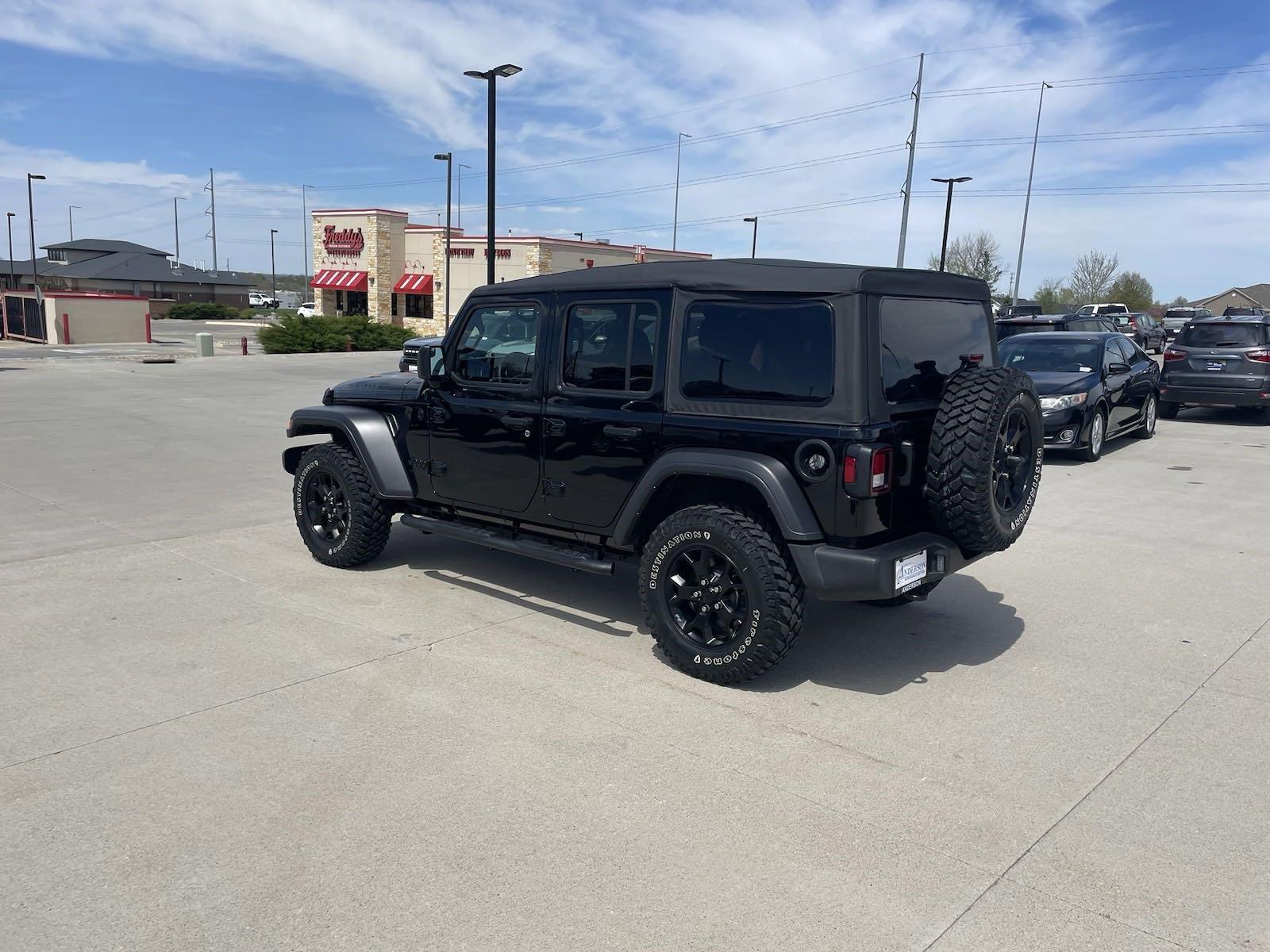Used 2022 Jeep Wrangler Unlimited Willys SUV for sale in Lincoln NE