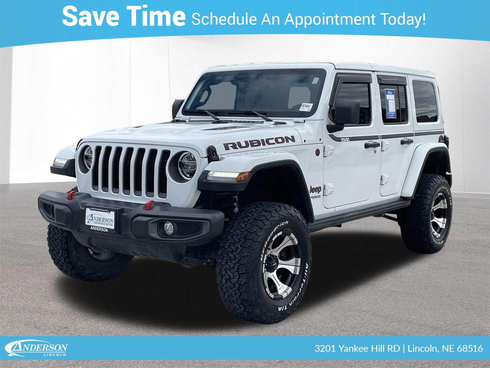 Used 2021 Jeep Wrangler Unlimited Rubicon Sport Utility for sale in Lincoln NE