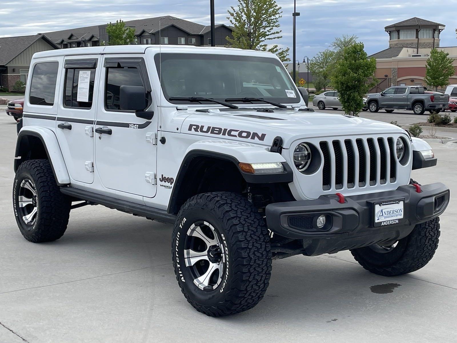 Used 2021 Jeep Wrangler Unlimited Rubicon Sport Utility for sale in Lincoln NE