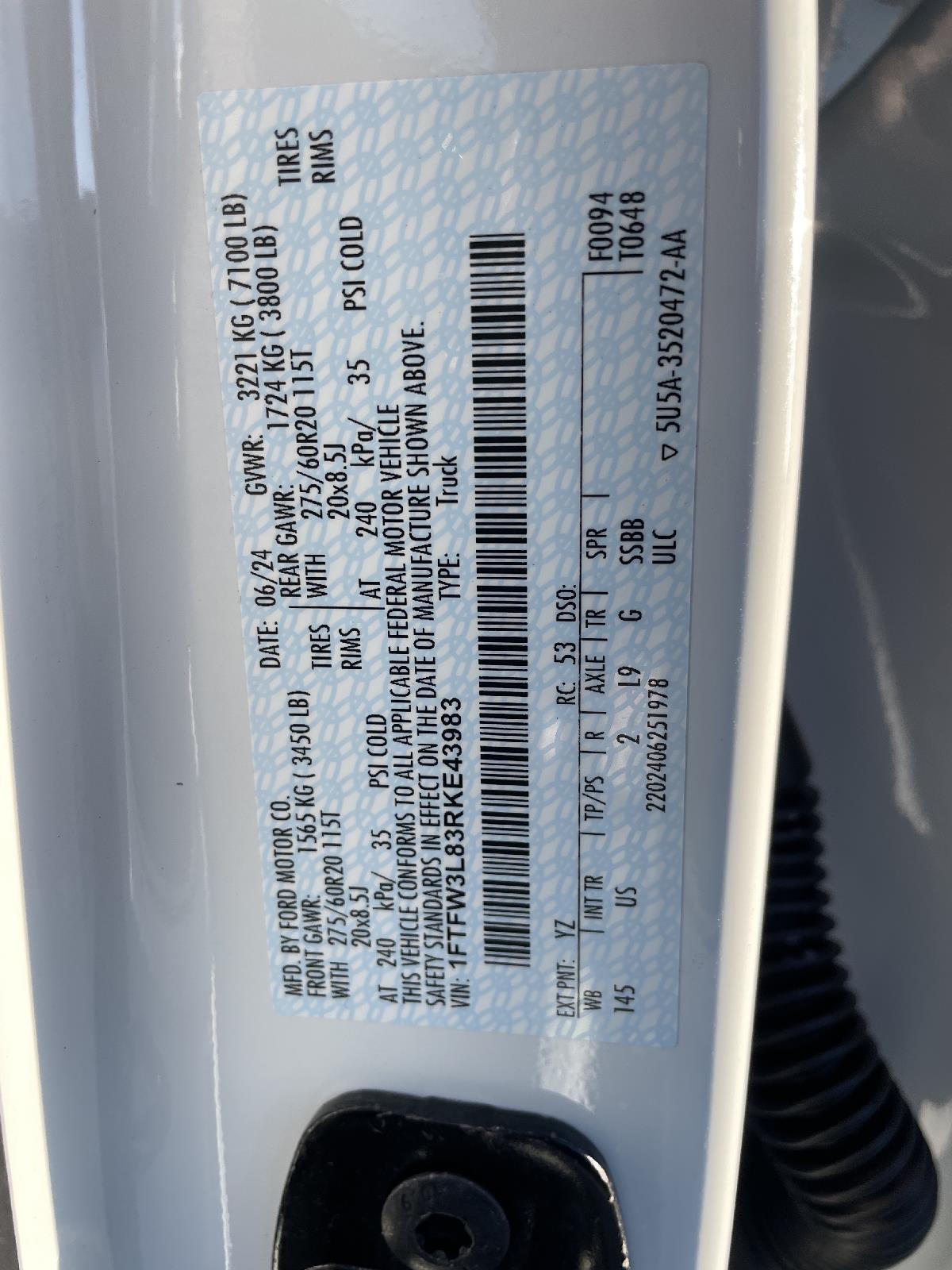 New 2024 Ford F-150 for sale in Lincoln NE