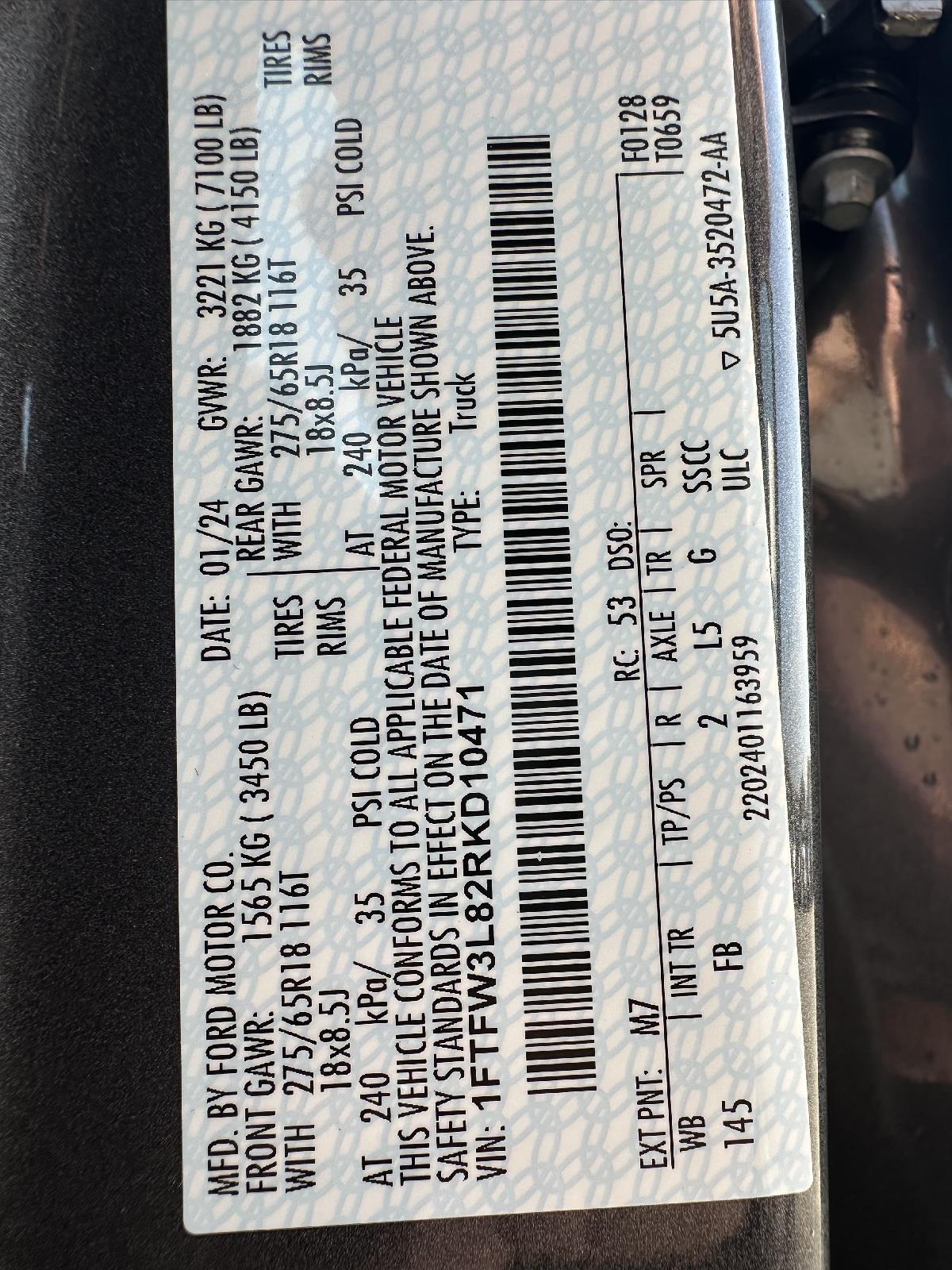 New 2024 Ford F-150 for sale in Lincoln NE