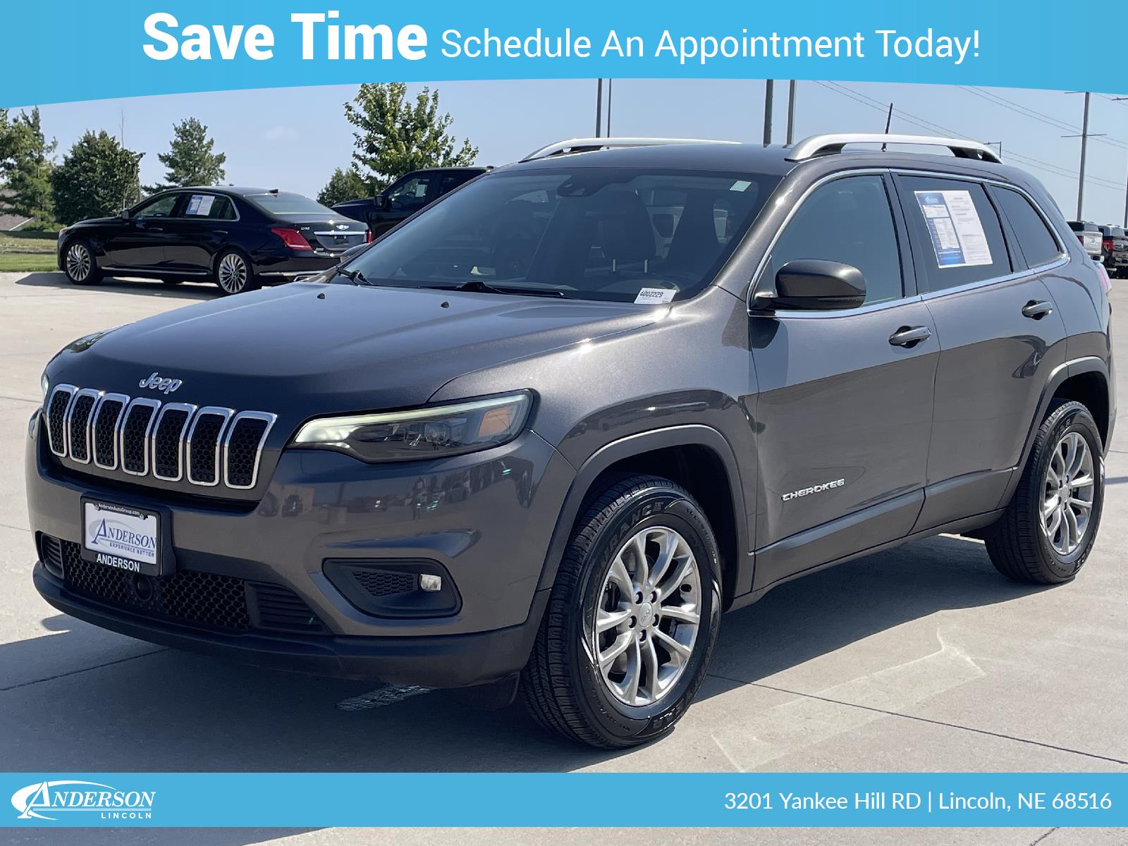 Used 2021 Jeep Cherokee Latitude Plus Stock: 4002229