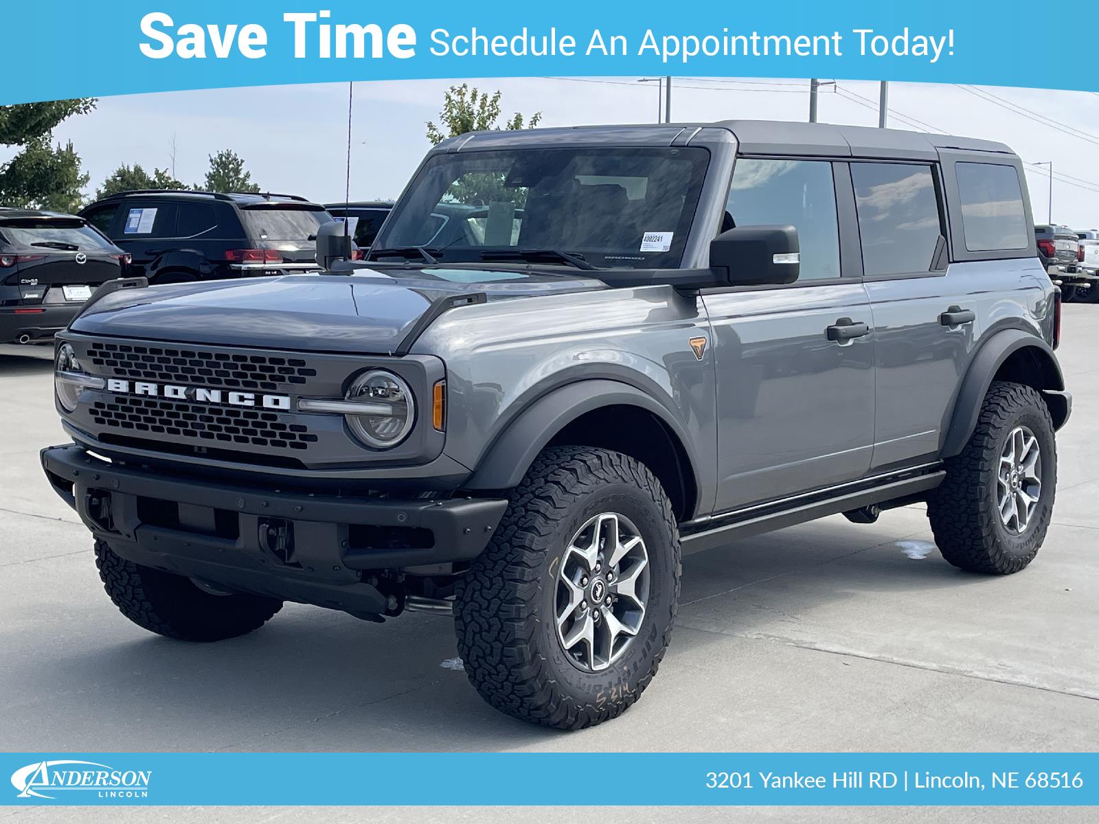 New 2024 Ford Bronco Badlands SUV for sale in Lincoln NE