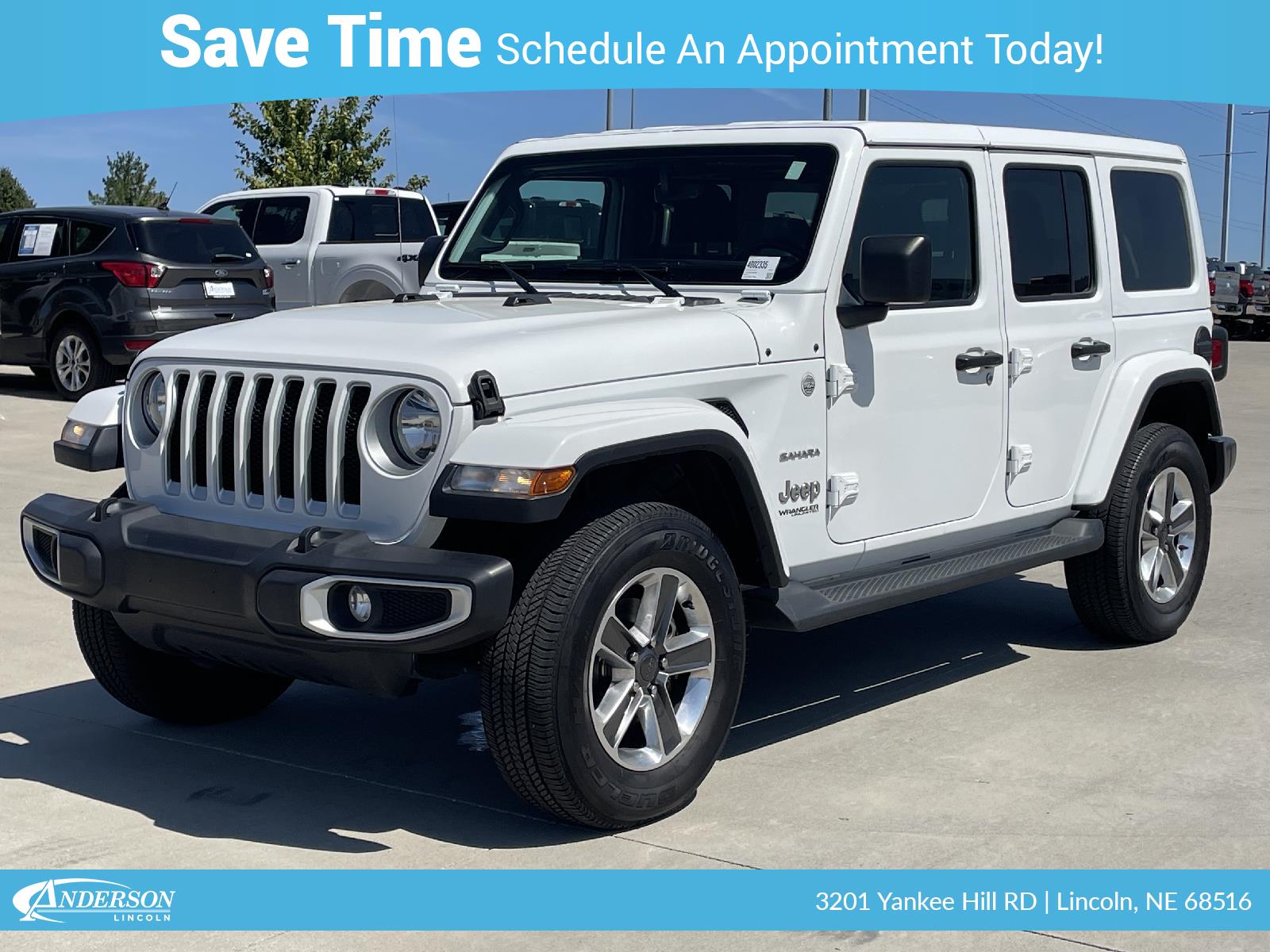 Used 2021 Jeep Wrangler Unlimited Sahara Stock: 4002335