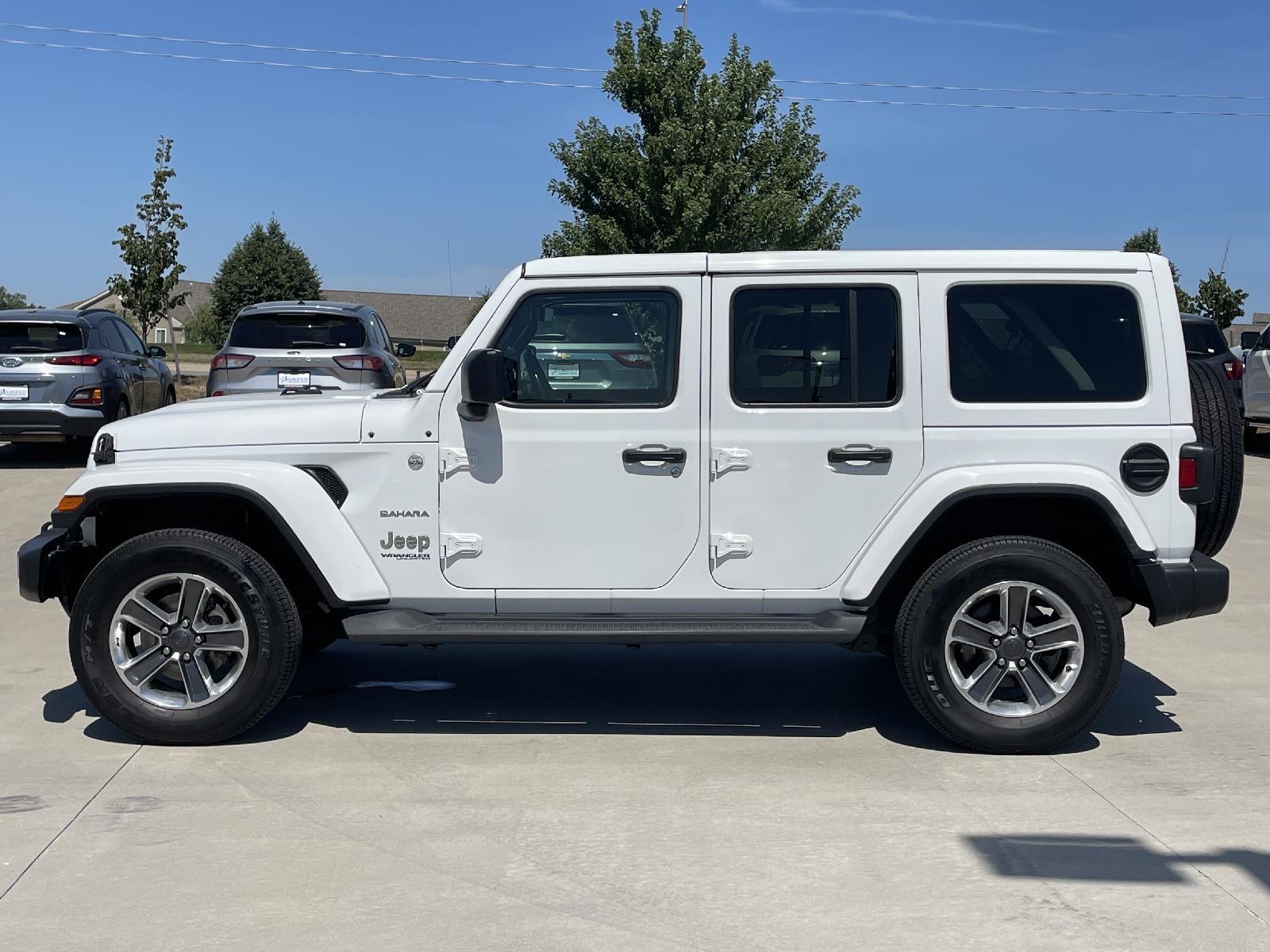 Used 2021 Jeep Wrangler Unlimited Sahara SUV for sale in Lincoln NE