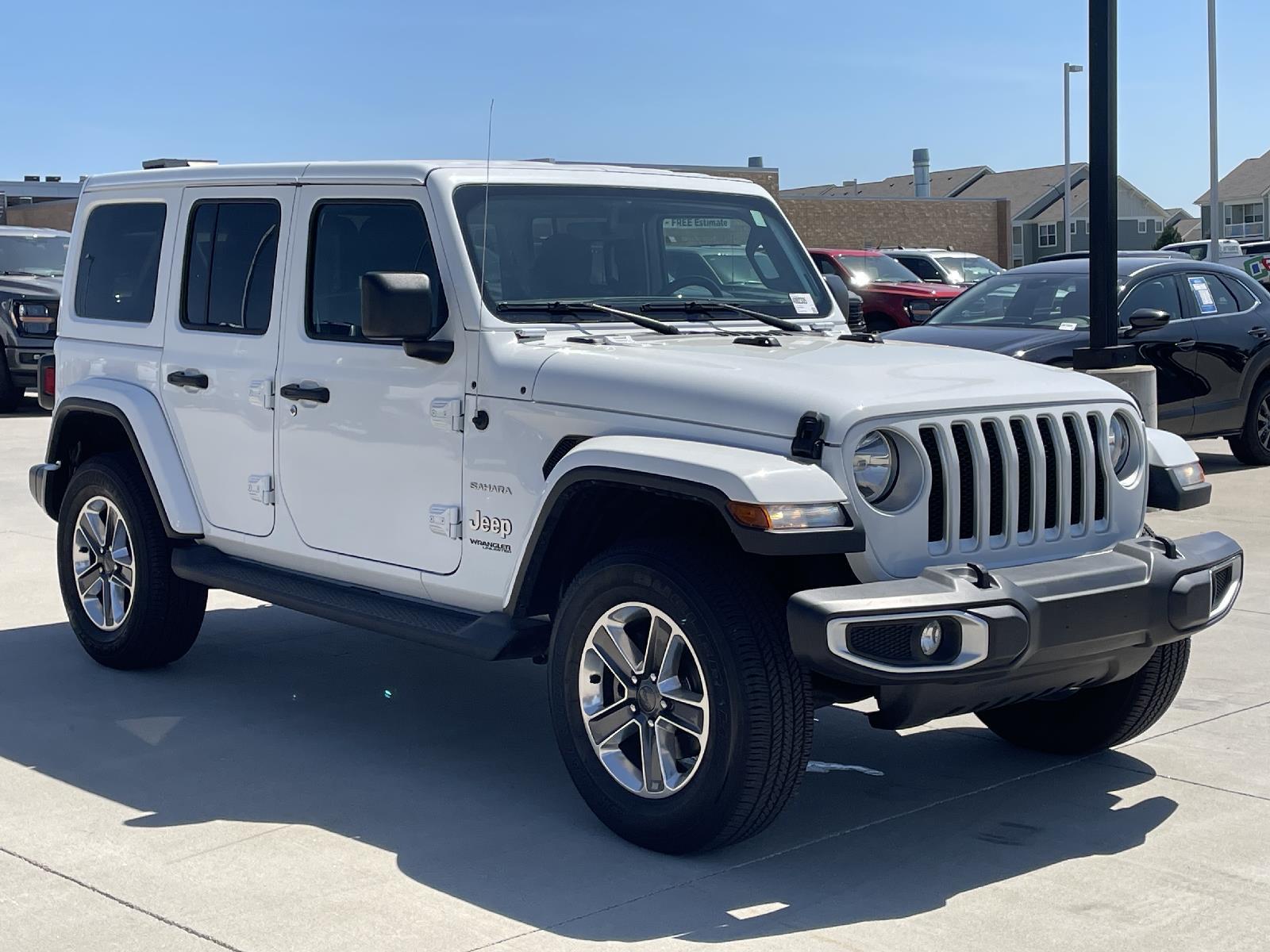 Used 2021 Jeep Wrangler Unlimited Sahara SUV for sale in Lincoln NE