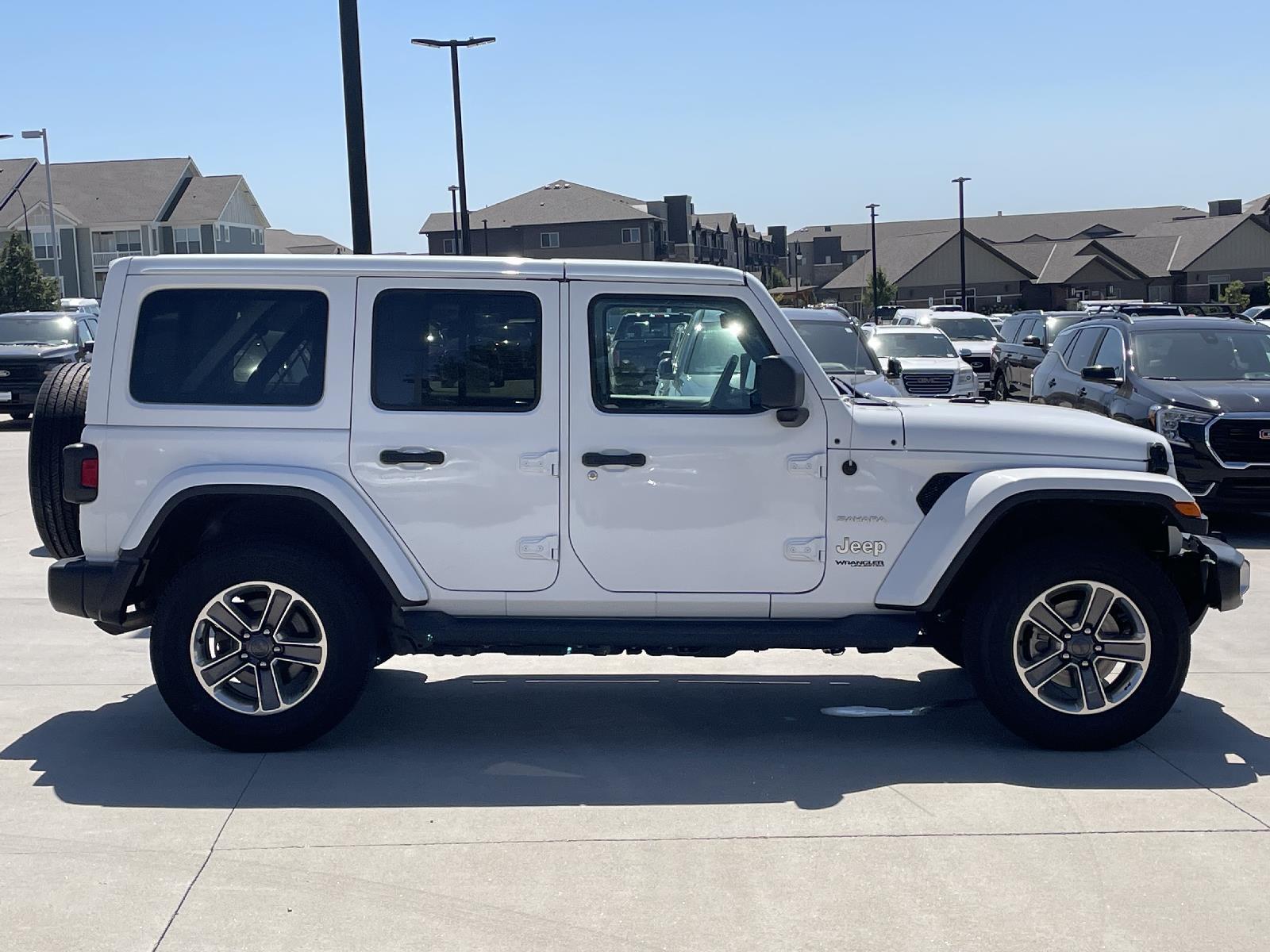 Used 2021 Jeep Wrangler Unlimited Sahara SUV for sale in Lincoln NE