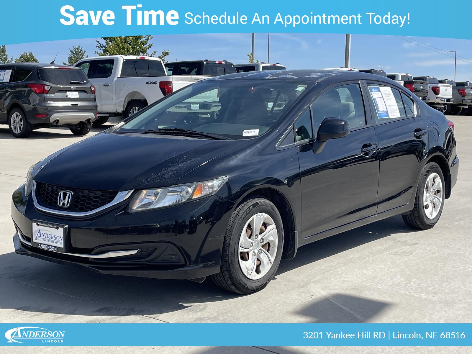 Used 2013 Honda Civic Sdn LX Sedan for sale in Lincoln NE