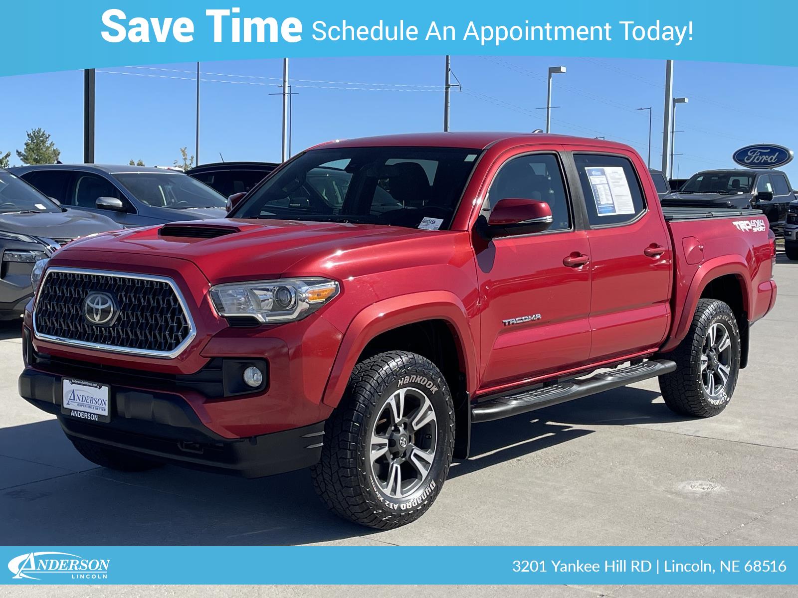 Used 2019 Toyota Tacoma 4WD TRD Sport Double Cab Truck for sale in Lincoln NE