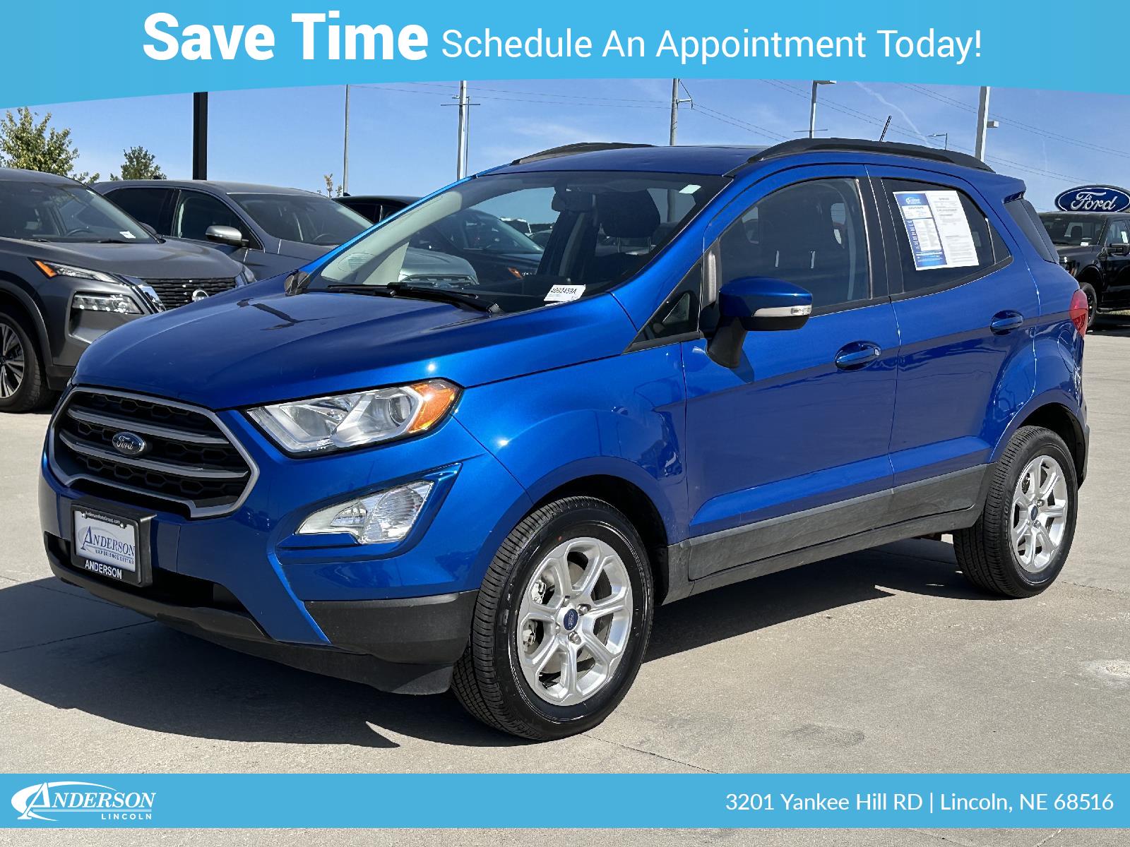 Used 2020 Ford EcoSport SE SUV for sale in Lincoln NE