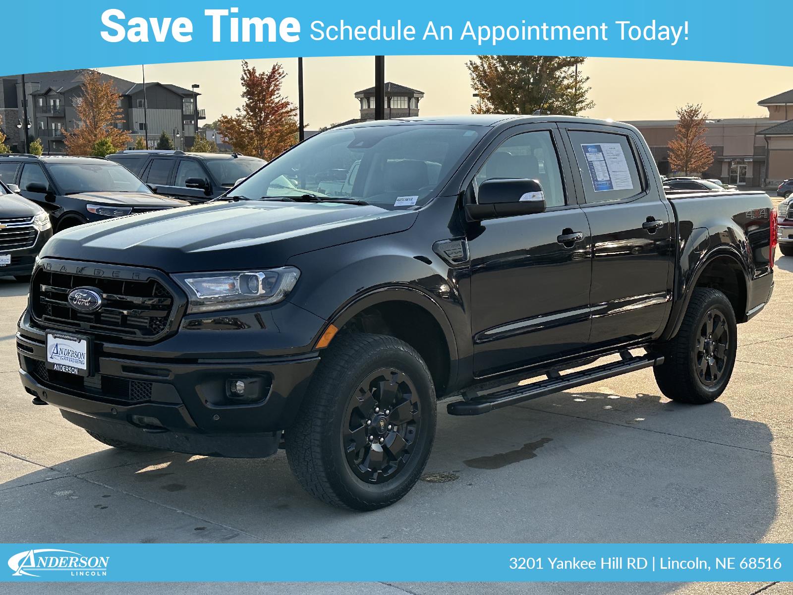 Used 2020 Ford Ranger Lariat Crew Cab Truck for sale in Lincoln NE