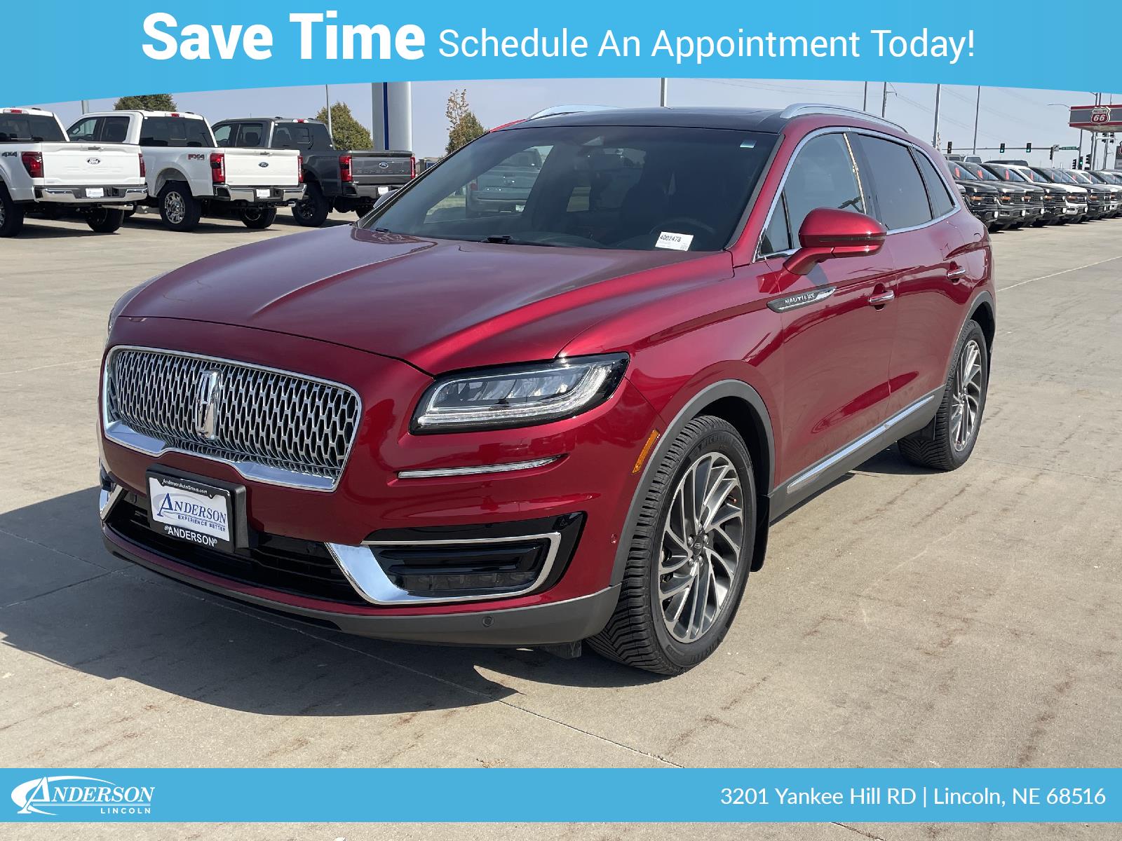 Used 2019 Lincoln Nautilus Reserve Stock: 4002478