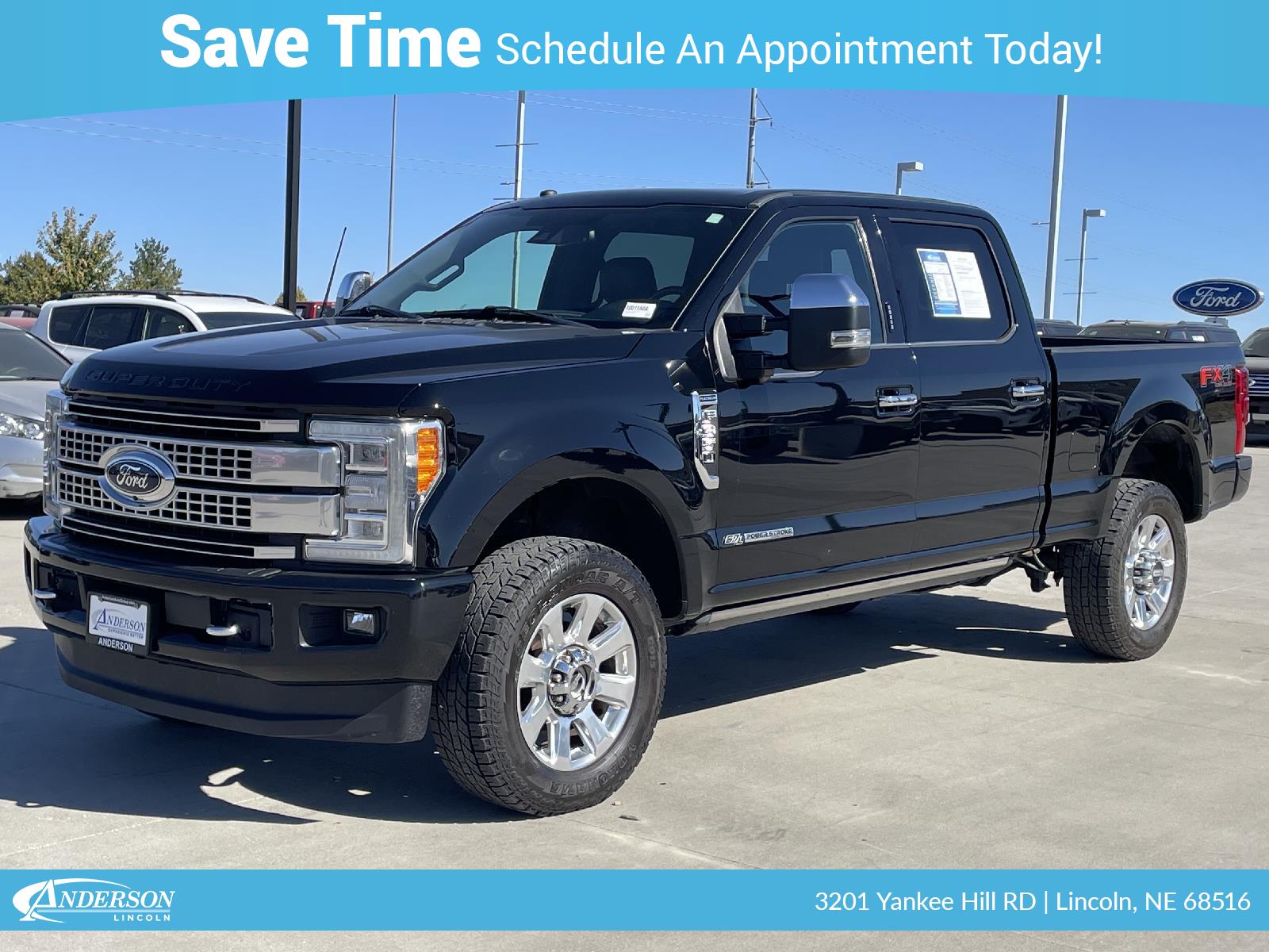 Used 2018 Ford Super Duty F-350 SRW Platinum Crew Cab Truck for sale in Lincoln NE