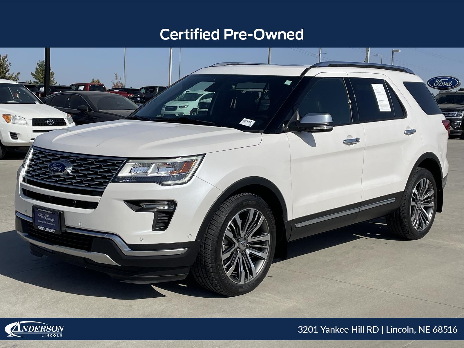 Used 2018 Ford Explorer Platinum SUV for sale in Lincoln NE