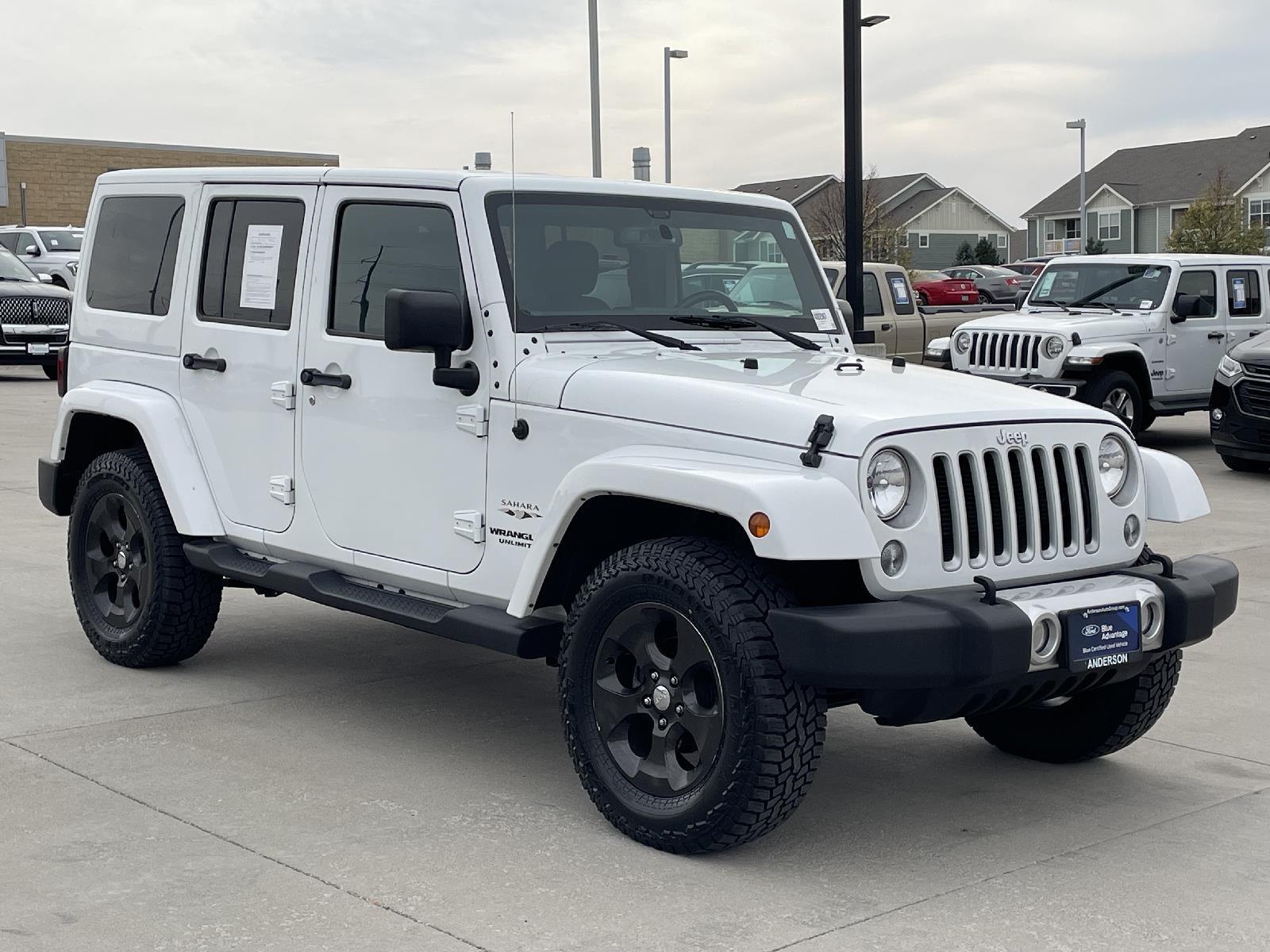 Used 2017 Jeep Wrangler Unlimited Sahara SUV for sale in Lincoln NE