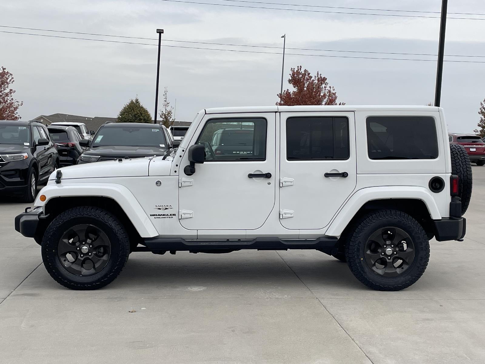 Used 2017 Jeep Wrangler Unlimited Sahara SUV for sale in Lincoln NE