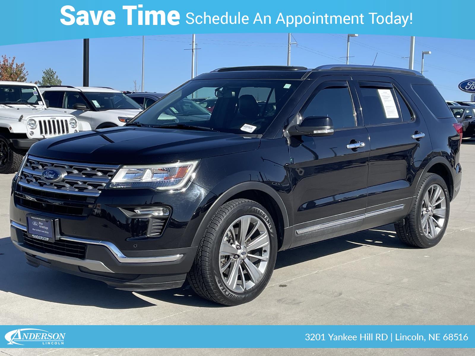 Used 2019 Ford Explorer Limited SUV for sale in Lincoln NE