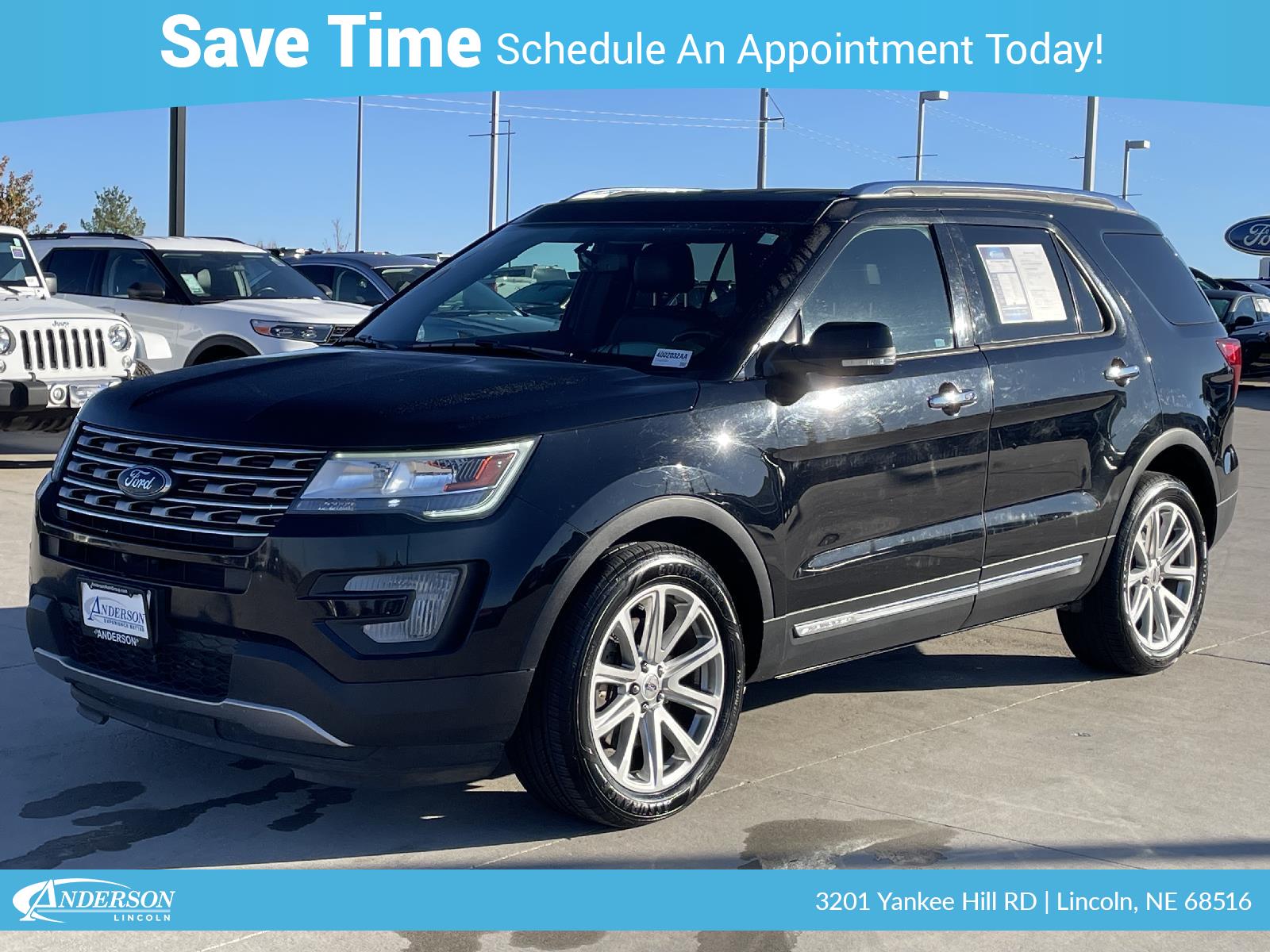 Used 2017 Ford Explorer Limited SUV for sale in Lincoln NE