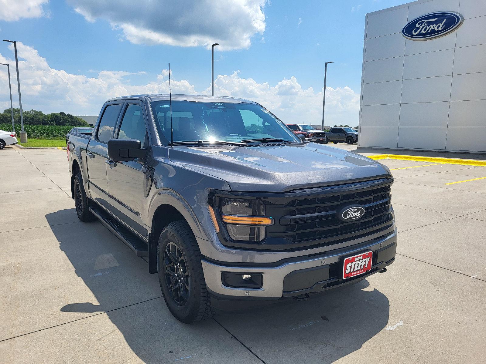Carbonized Gray Metallic 2025 Ford F-150 Pickup Truck Four-Wheel Drive Automatic