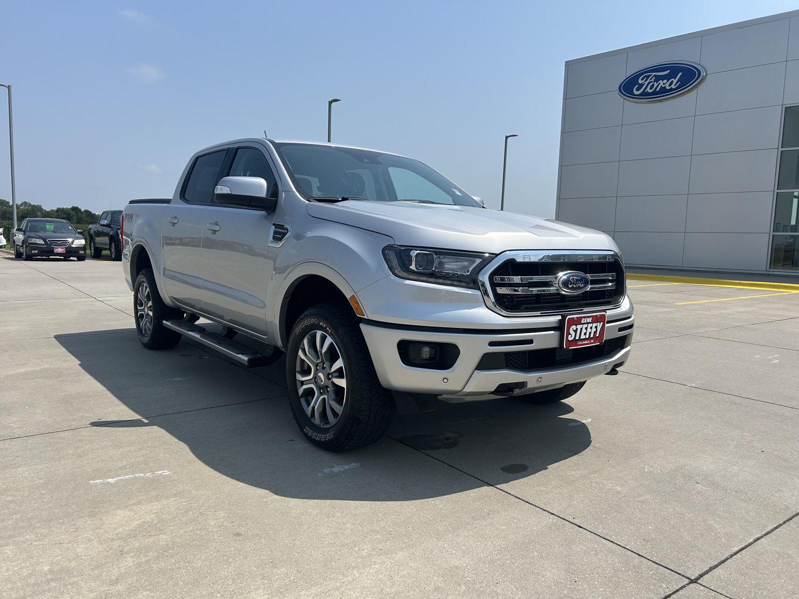 Ingot Silver Metallic 2019 Ford Ranger Pickup Truck Four-Wheel Drive Automatic