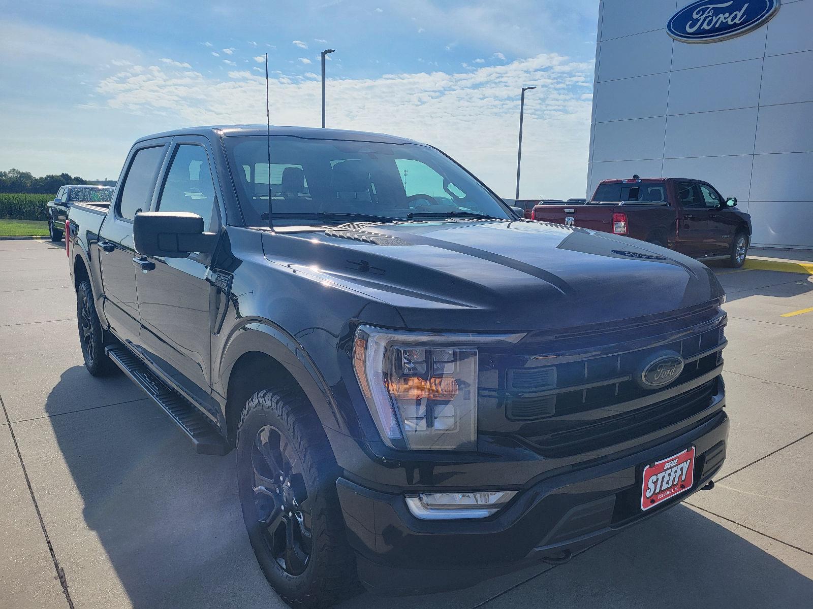 Agate Black Metallic 2023 Ford F-150 Pickup Truck Four-Wheel Drive Automatic