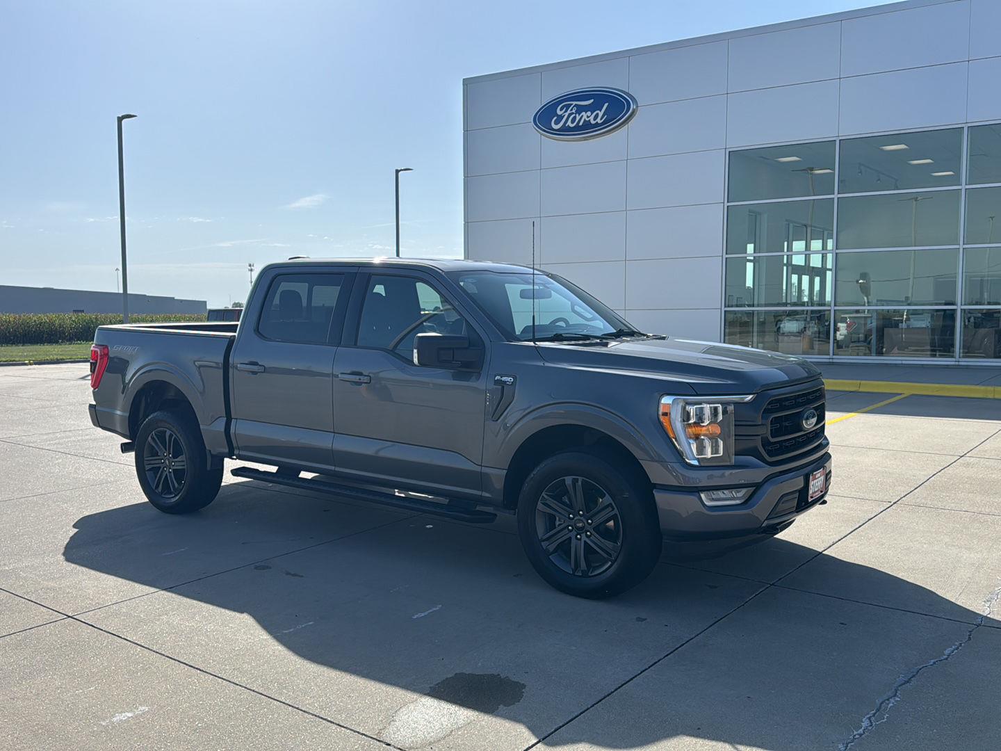 Carbonized Gray Metallic 2023 Ford F-150 Pickup Truck Four-Wheel Drive Automatic