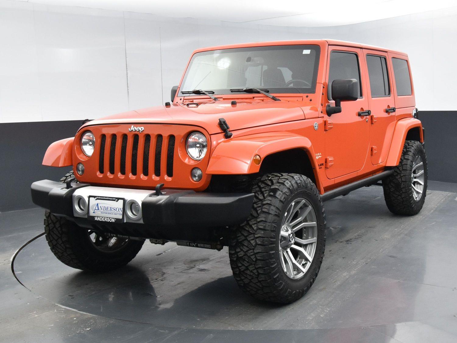 Used 2015 Jeep Wrangler Unlimited Sahara SUV for sale in Grand Island NE