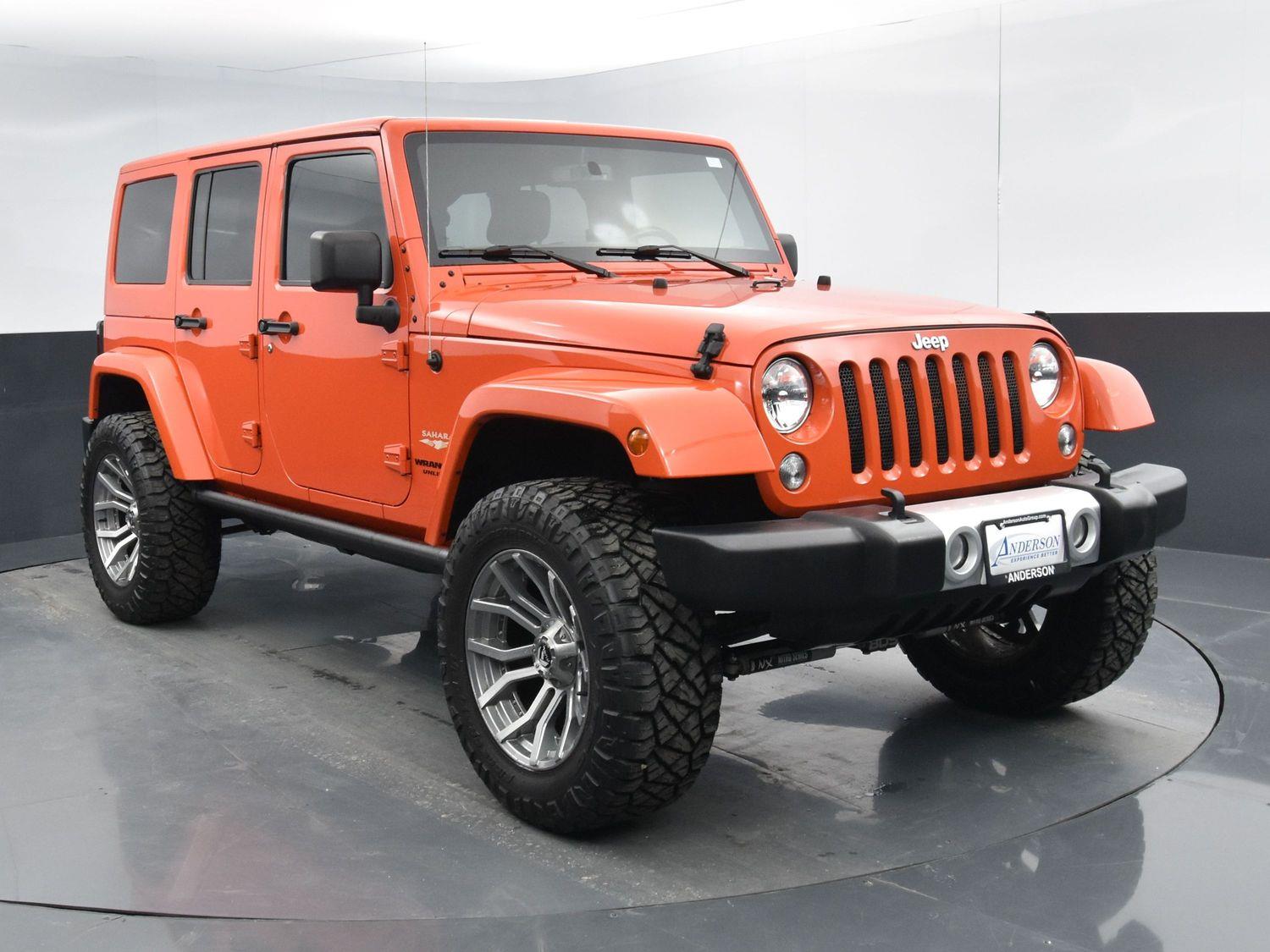 Used 2015 Jeep Wrangler Unlimited Sahara SUV for sale in Grand Island NE