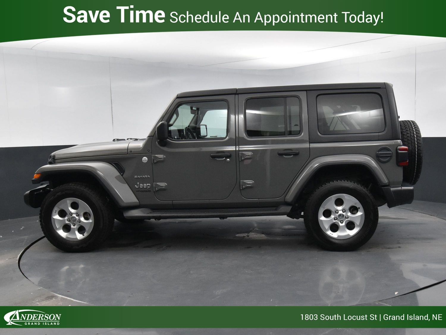 Used 2021 Jeep Wrangler Unlimited Sahara Stock: 13002140