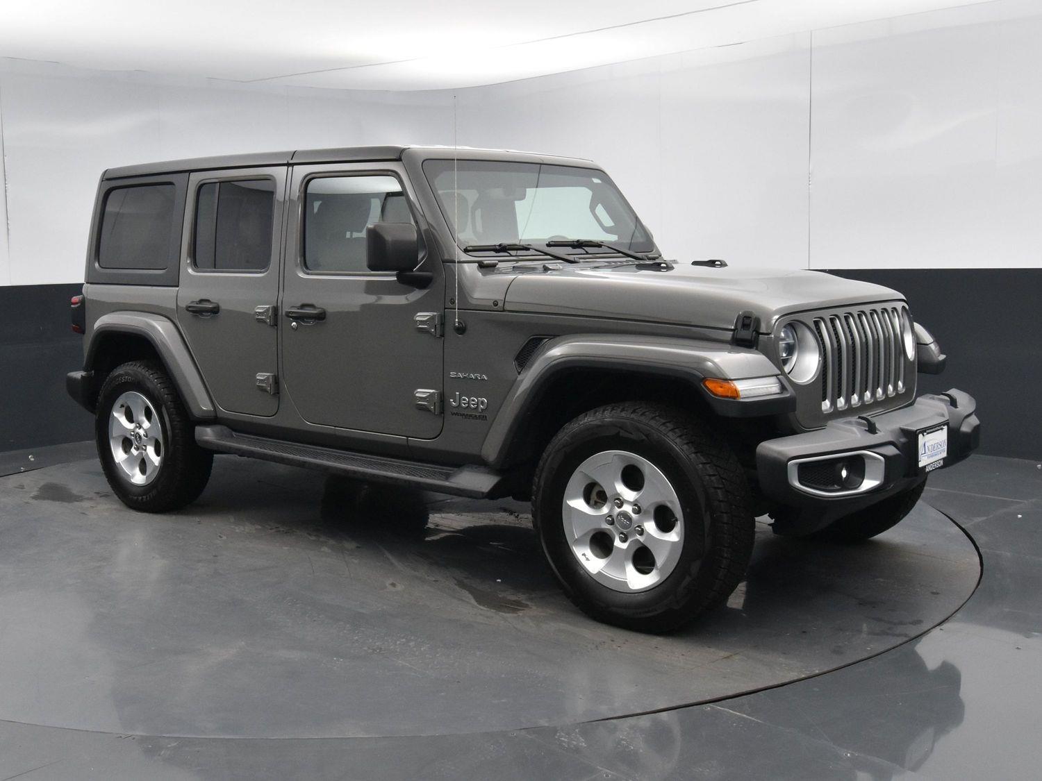 Used 2021 Jeep Wrangler Unlimited Sahara SUV for sale in Grand Island NE