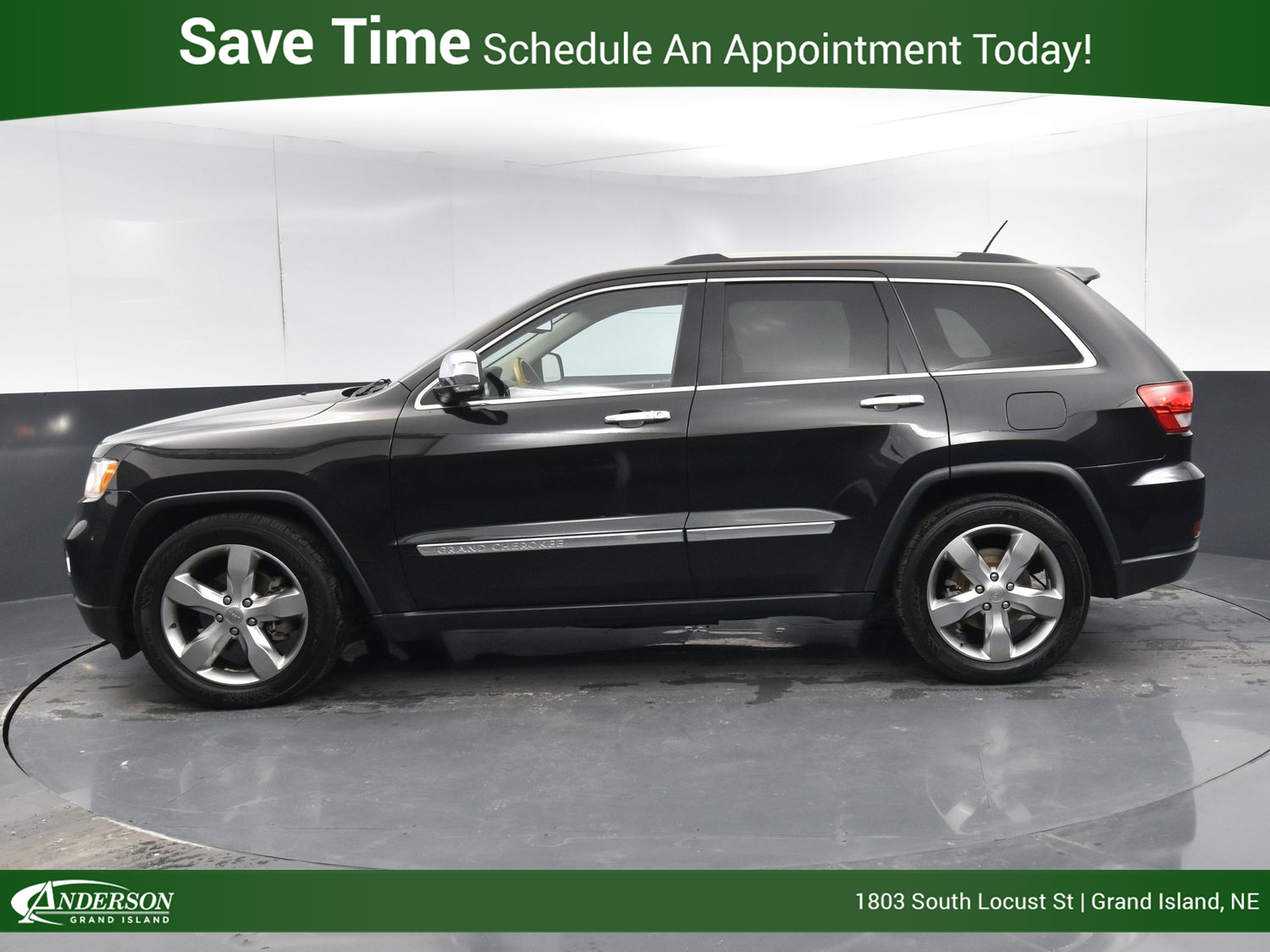 Used 2012 Jeep Grand Cherokee Overland Stock: 13001600A