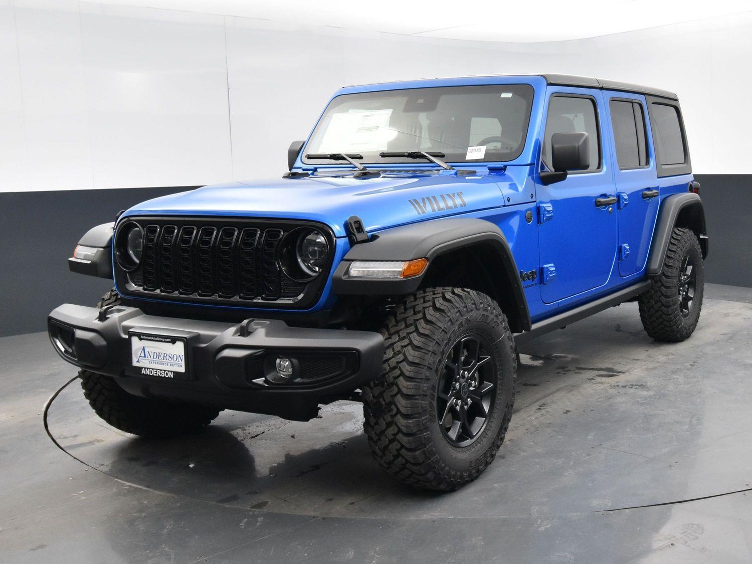 New 2024 Jeep Wrangler Willys SUV for sale in Grand Island NE