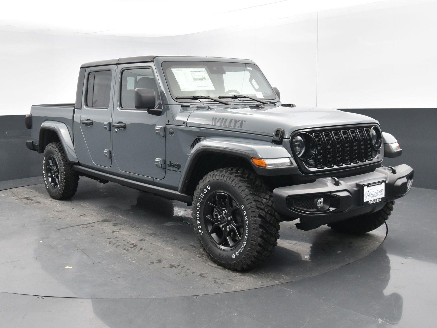 New 2024 Jeep Gladiator Willys Crew Cab for sale in Grand Island NE