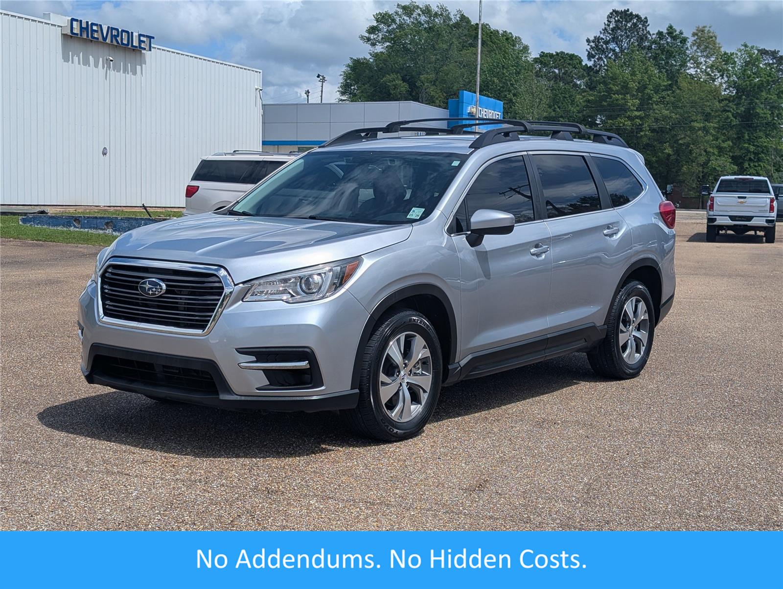 Ice Silver Metallic 2022 Subaru Ascent Premium 7-Passenger AWD SUV / Crossover All-Wheel Drive Continuously Variable Transmission