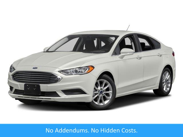 White Gold 2017 Ford Fusion SE Sedan Front-Wheel Drive 6-Speed Automatic