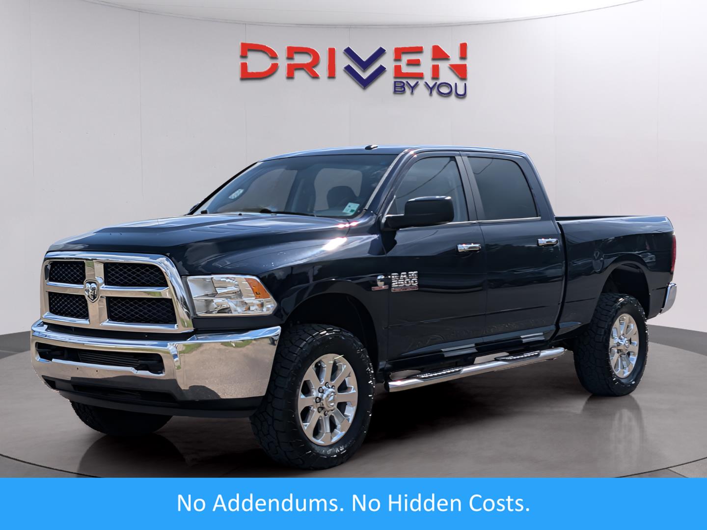 True Blue Pearlcoat 2017 RAM 2500 SLT Crew Cab 4WD Pickup Truck Four-Wheel Drive 6-Speed Automatic