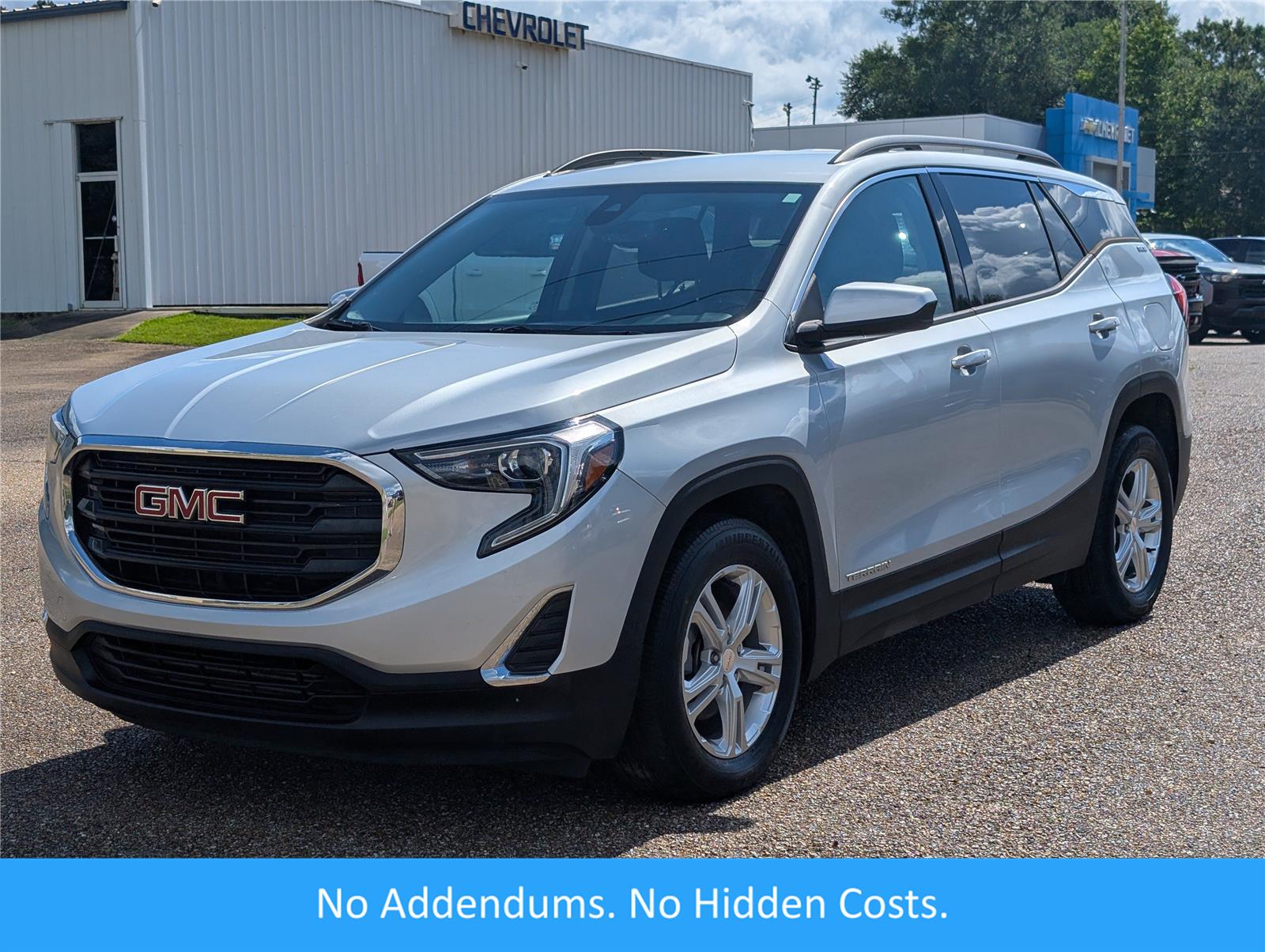 Quicksilver Metallic 2020 GMC Terrain SLE FWD SUV / Crossover Front-Wheel Drive 9-Speed Automatic Overdrive