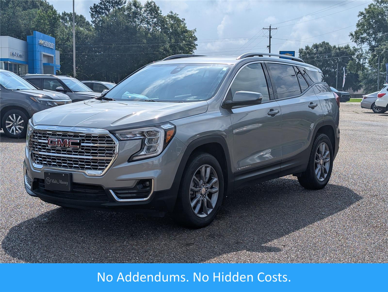Sterling Metallic 2024 GMC Terrain SUV / Crossover All-Wheel Drive 9-Speed Automatic Overdrive