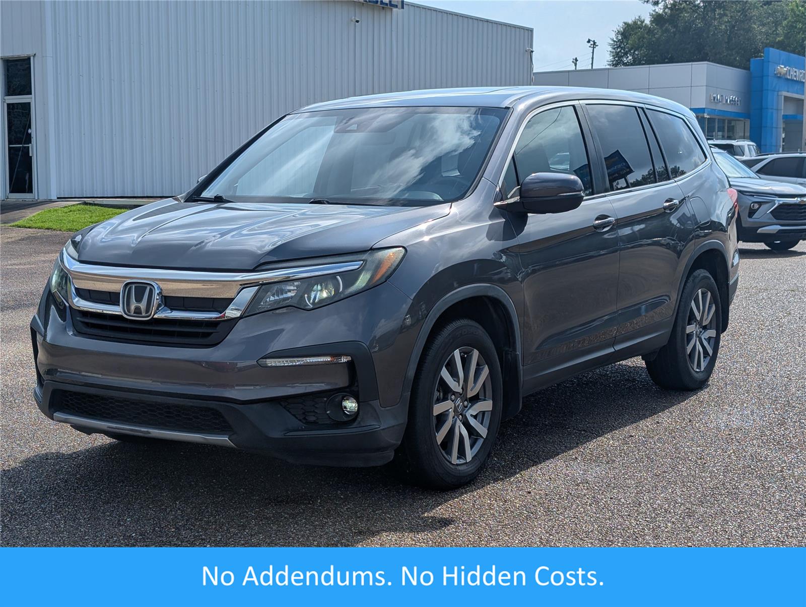 Gray (Modern Steel Metallic) 2020 Honda Pilot SUV / Crossover All-Wheel Drive 6-Speed Automatic