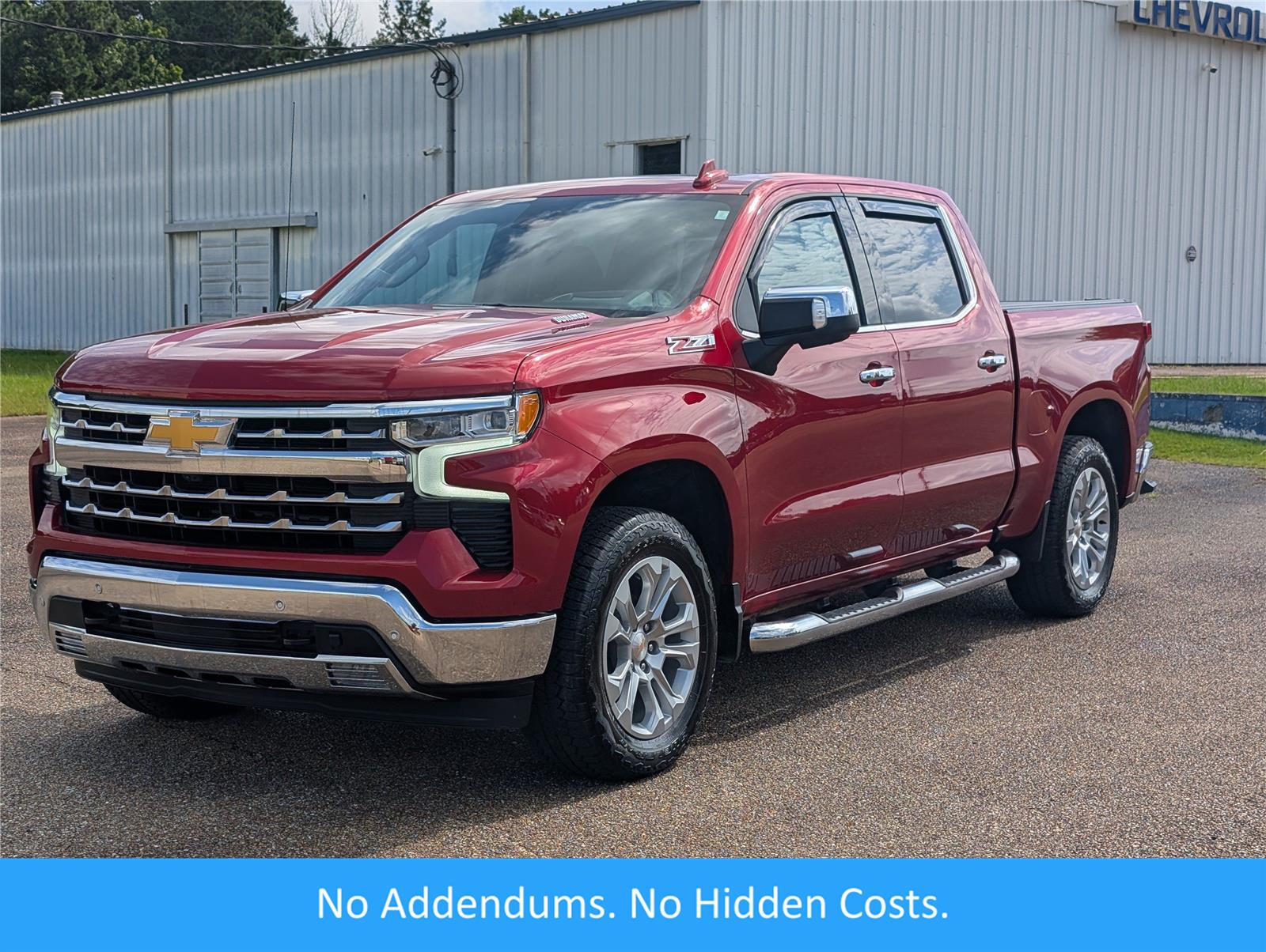 Radiant Red Tintcoat 2025 Chevrolet Silverado 1500 Pickup Truck Four-Wheel Drive Automatic