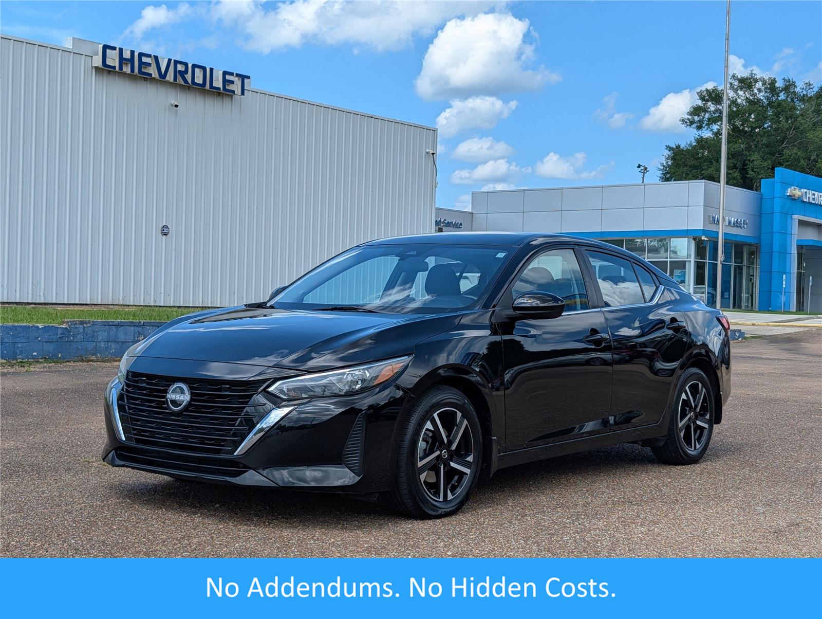 Super Black 2024 Nissan Sentra Sedan Front-Wheel Drive Continuously Variable Transmission
