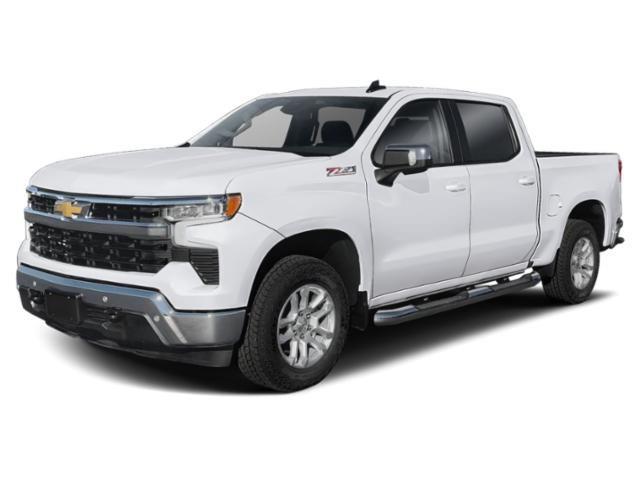 Sterling Gray Metallic 2025 Chevrolet Silverado 1500 Pickup Truck Four-Wheel Drive Automatic