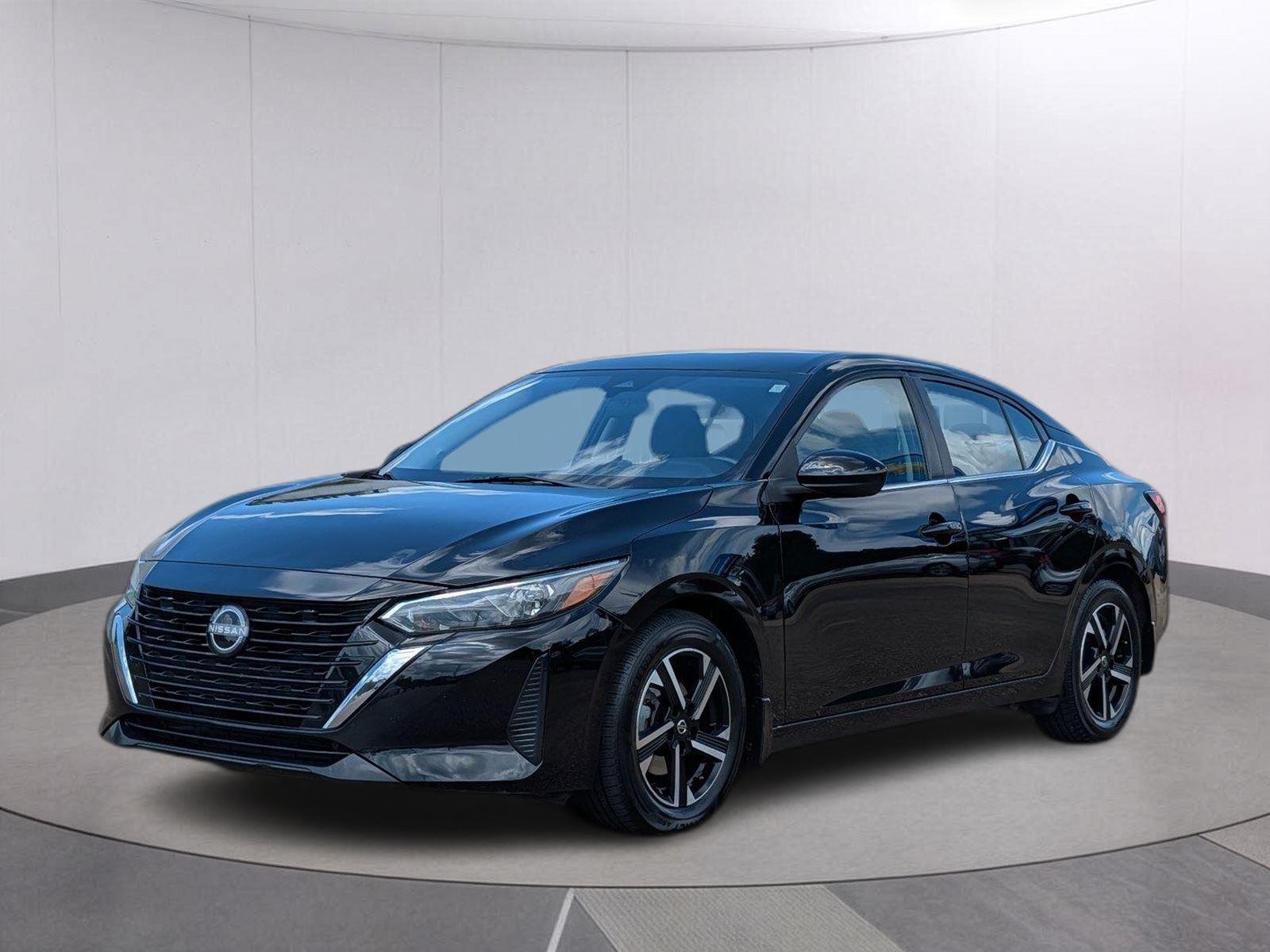 Super Black 2024 Nissan Sentra Sedan Front-Wheel Drive Continuously Variable Transmission