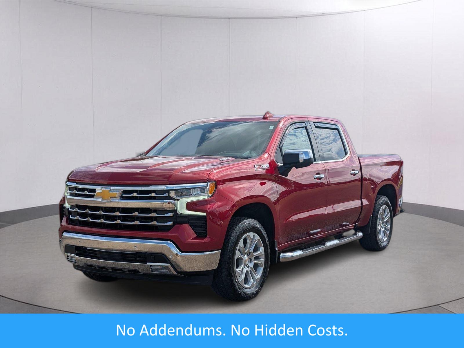 Radiant Red Tintcoat 2025 Chevrolet Silverado 1500 Pickup Truck Four-Wheel Drive Automatic