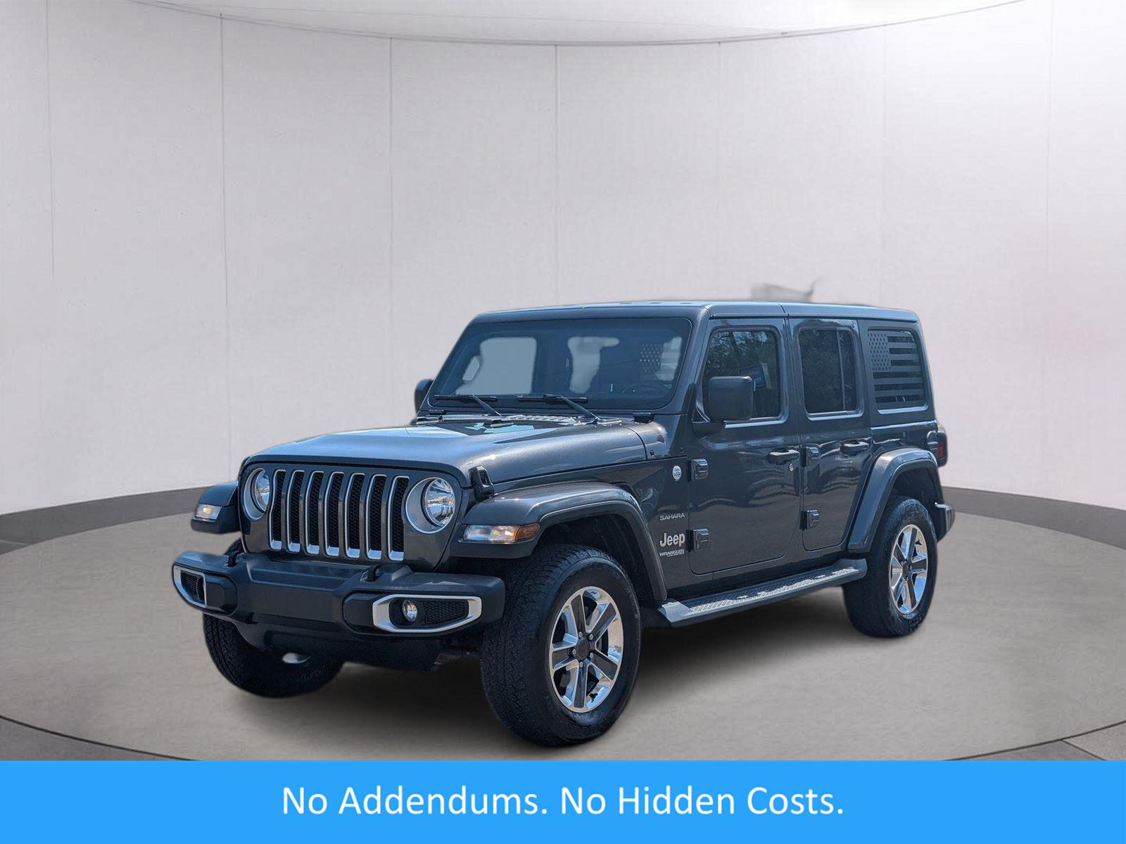 Gray (Granite Crystal Metallic Clearcoat) 2020 Jeep Wrangler SUV / Crossover Four-Wheel Drive 8-Speed Automatic
