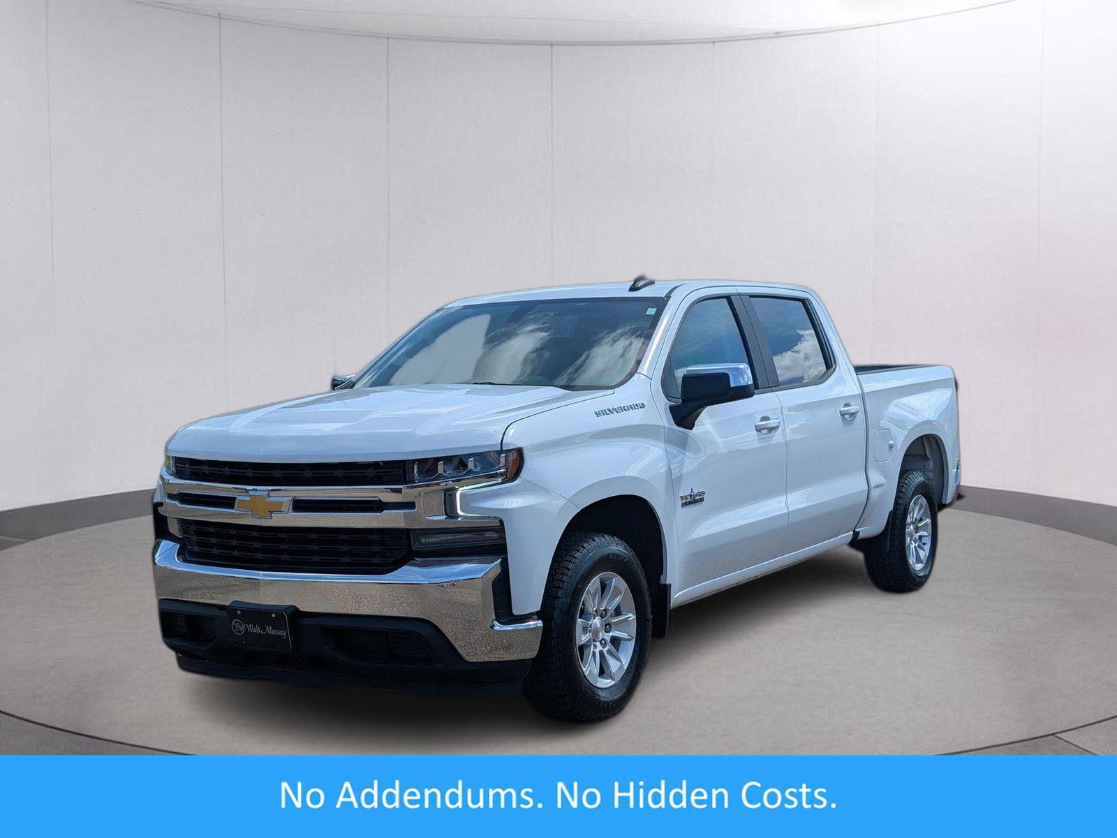 Summit White 2021 Chevrolet Silverado 1500 Pickup Truck 4X2 8-Speed Automatic