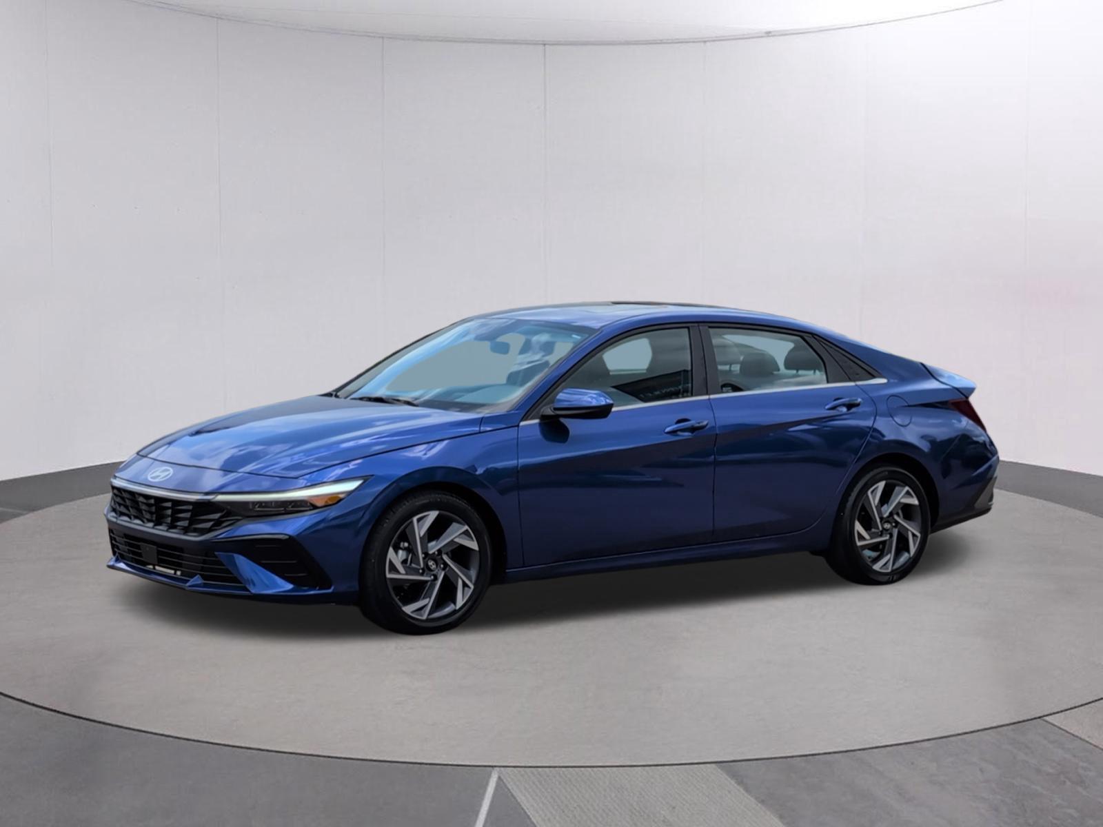 Intense Blue 2025 Hyundai Elantra Sedan Front-Wheel Drive Continuously Variable Transmission