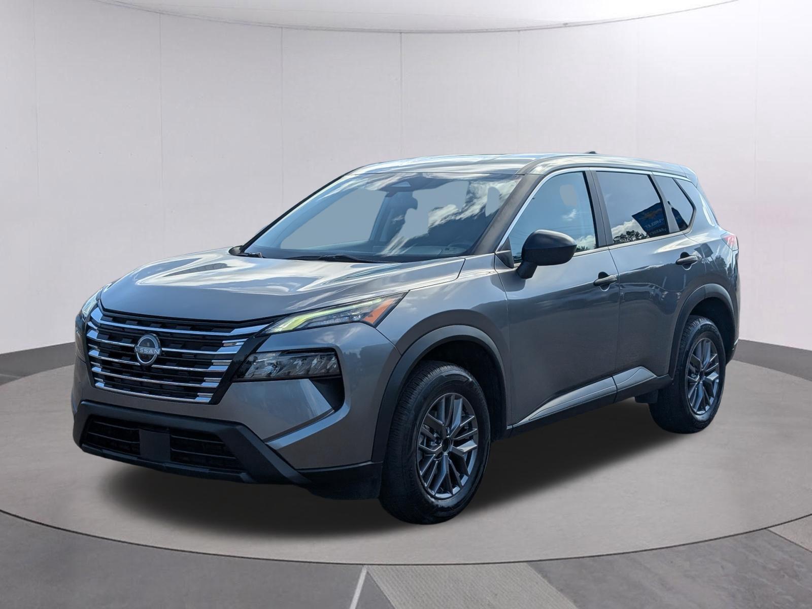Gray (Gun Metallic) 2024 Nissan Rogue SUV / Crossover All-Wheel Drive Continuously Variable Transmission