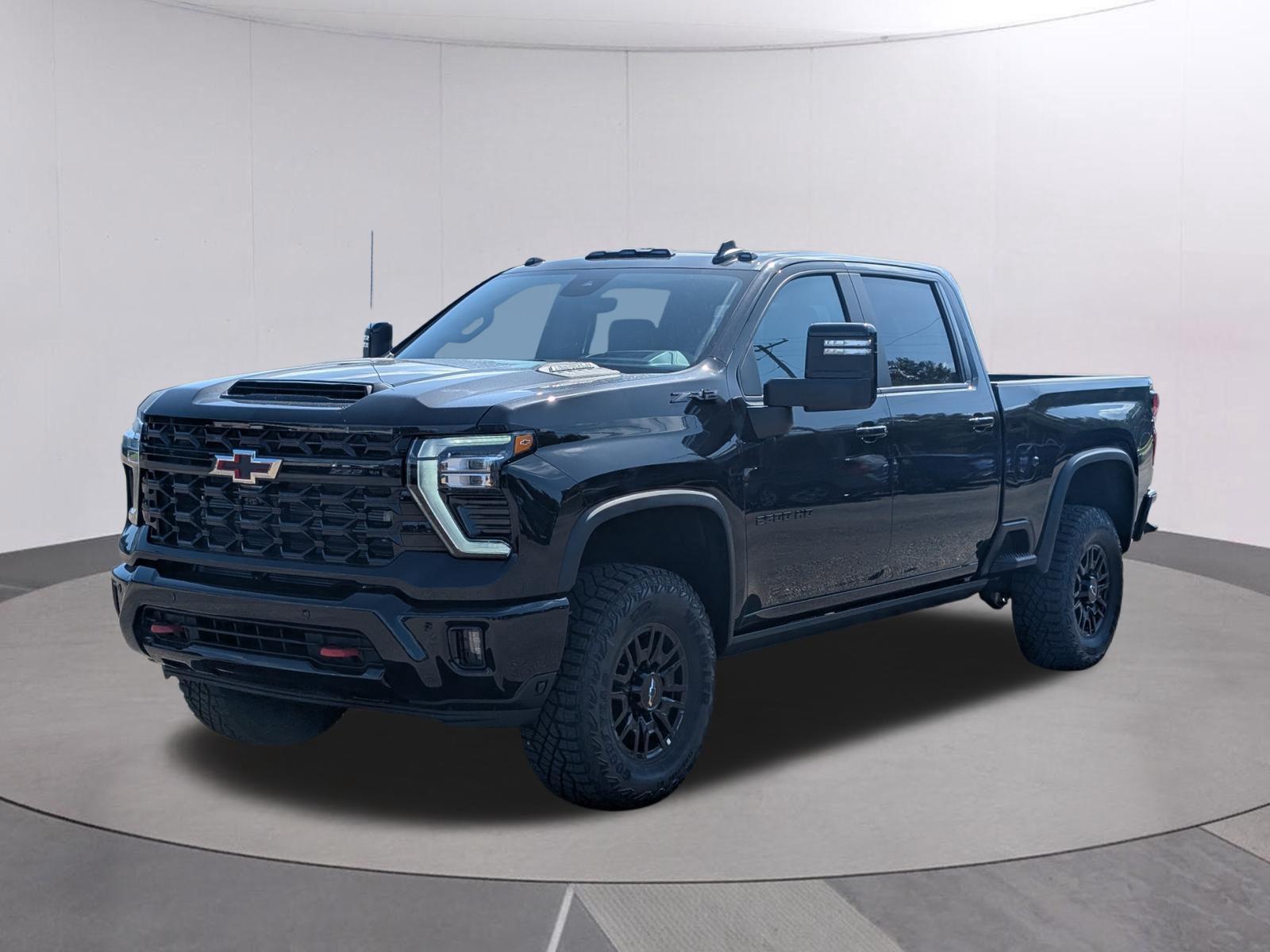 Black 2026 Chevrolet Silverado 2500HD Pickup Truck Four-Wheel Drive Automatic